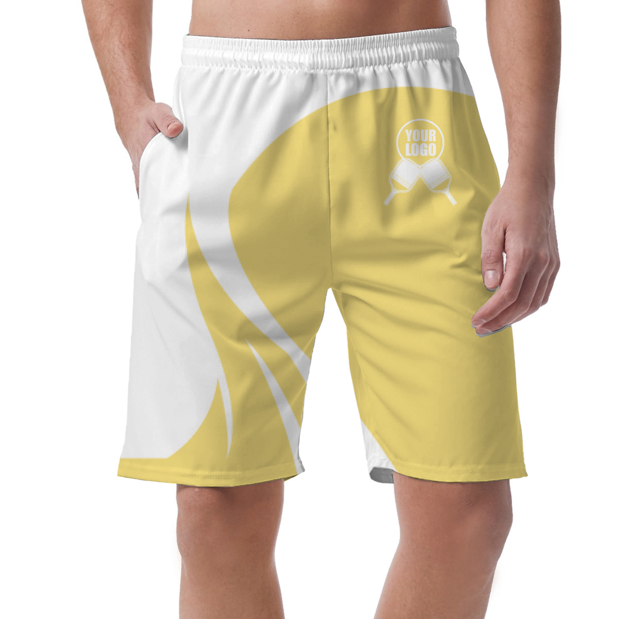 Picklewin Simple Custom Pickleball Short Pants For Men