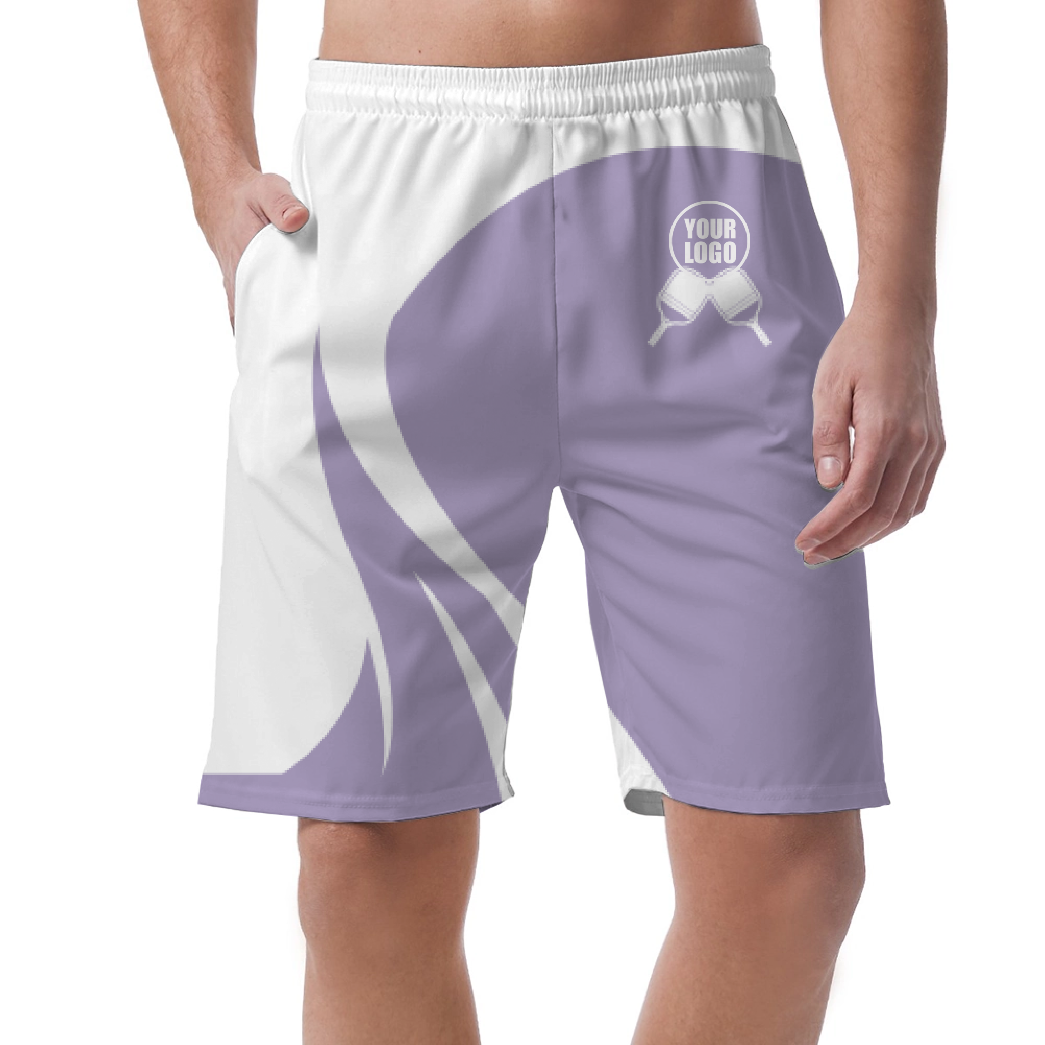 Picklewin Simple Custom Pickleball Short Pants For Men