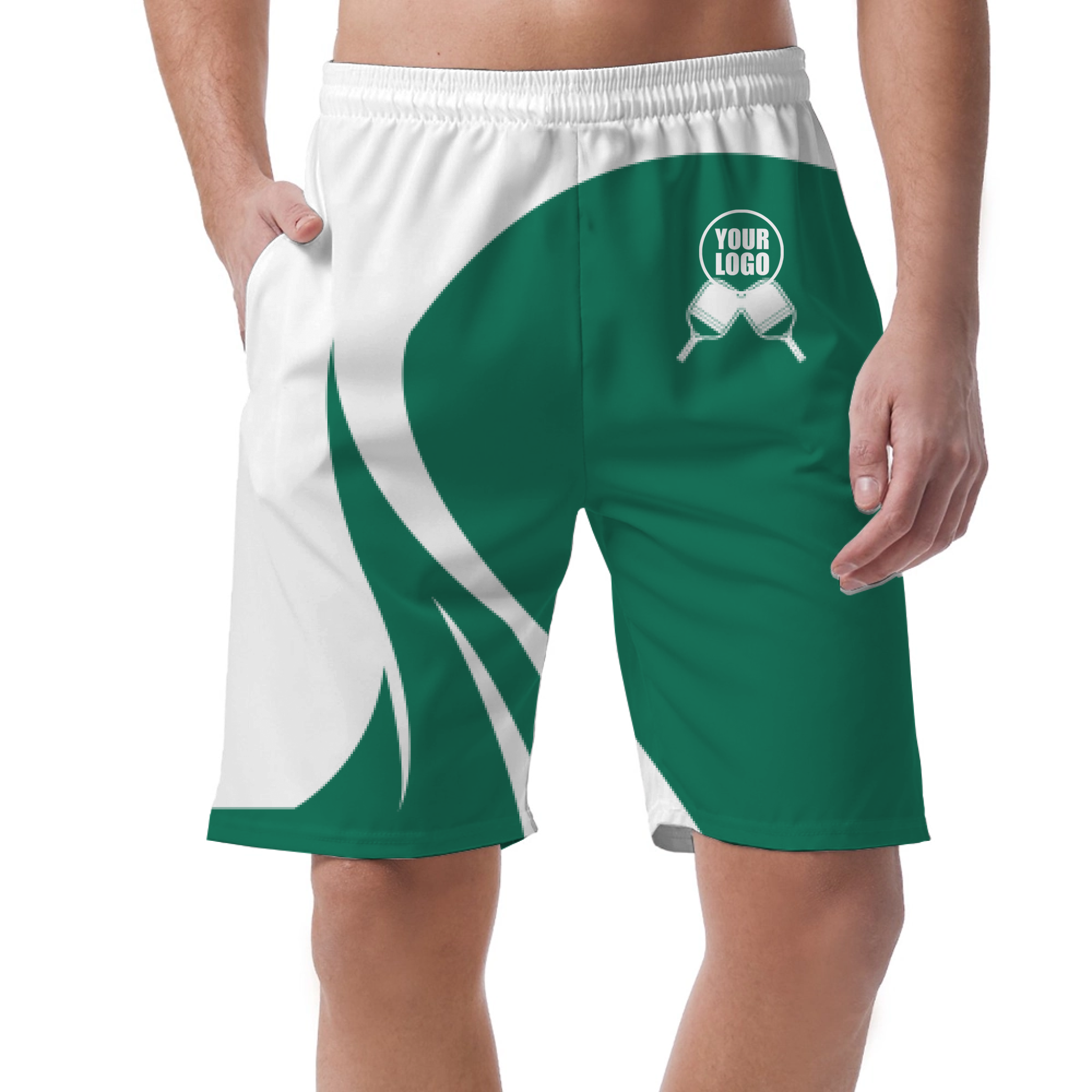 Picklewin Simple Custom Pickleball Short Pants For Men