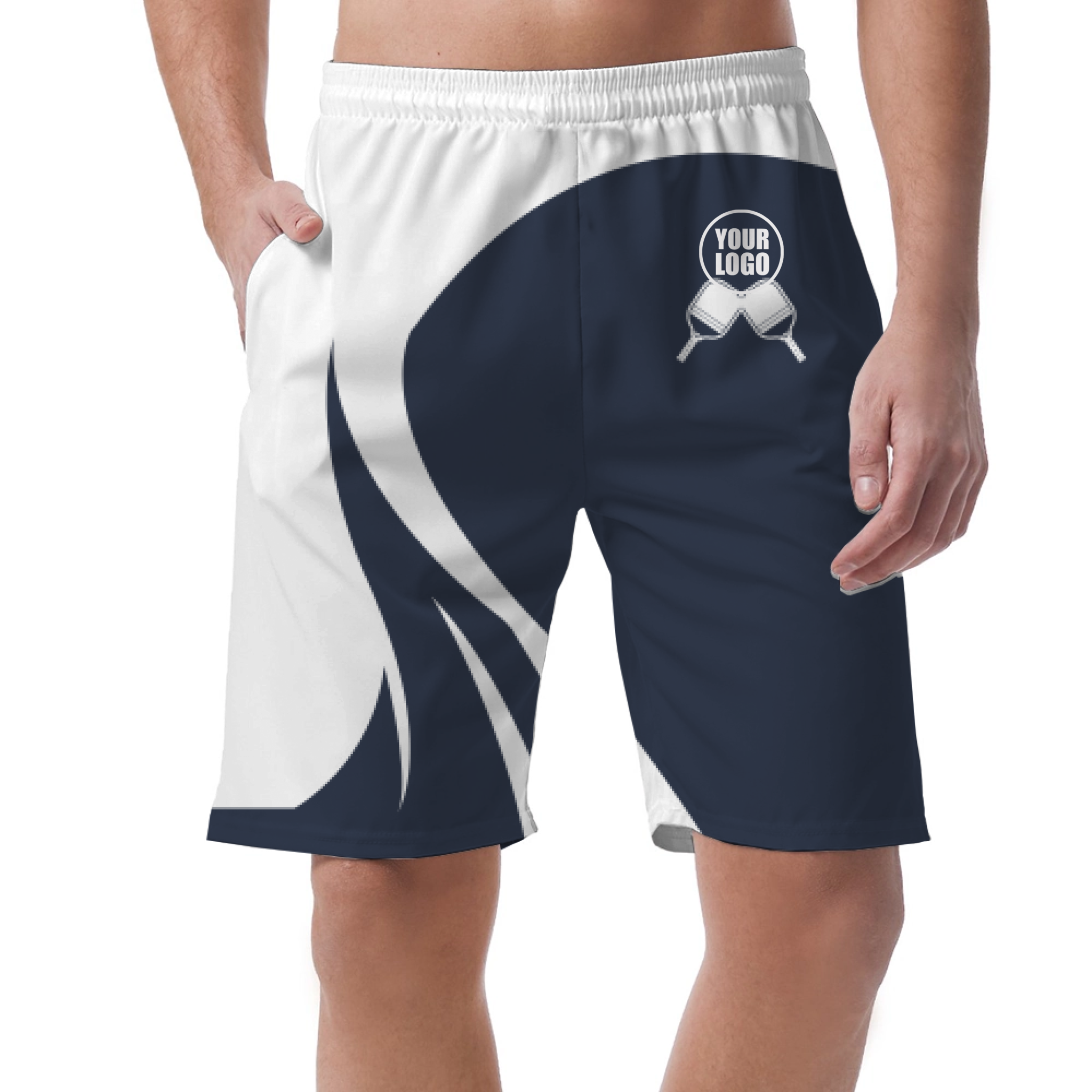 Picklewin Simple Custom Pickleball Short Pants For Men