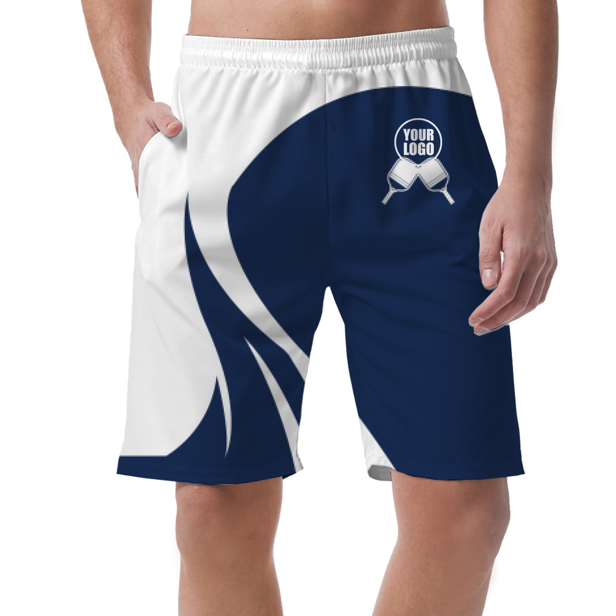 Picklewin Simple Custom Pickleball Short Pants For Men