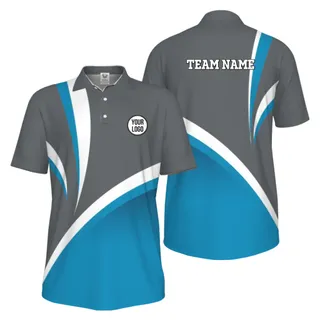 Picklewin Simple Custom Pickleball Team UV Protection Men Polo Shirt 