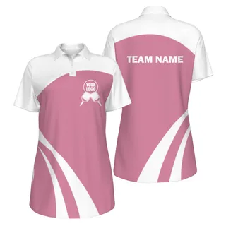 Picklewin Simple Custom UV Protection Polo For Women's Pickleball Team