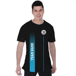 Picklewin Simple Design Custom Team Logo Moisture-wicking Birdseye T-shirt 
