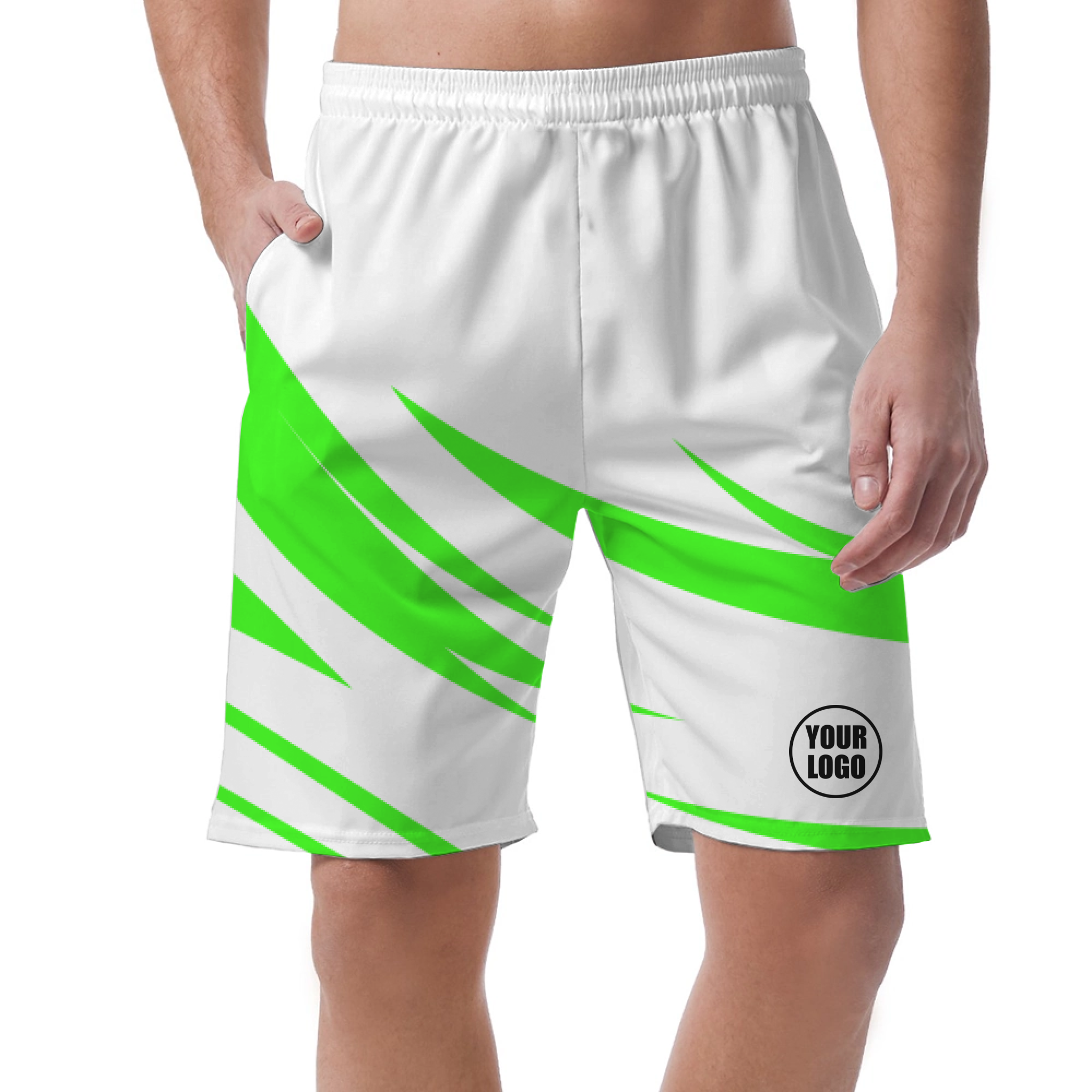 Picklewin Simple Flow Customized Short Pants For Men