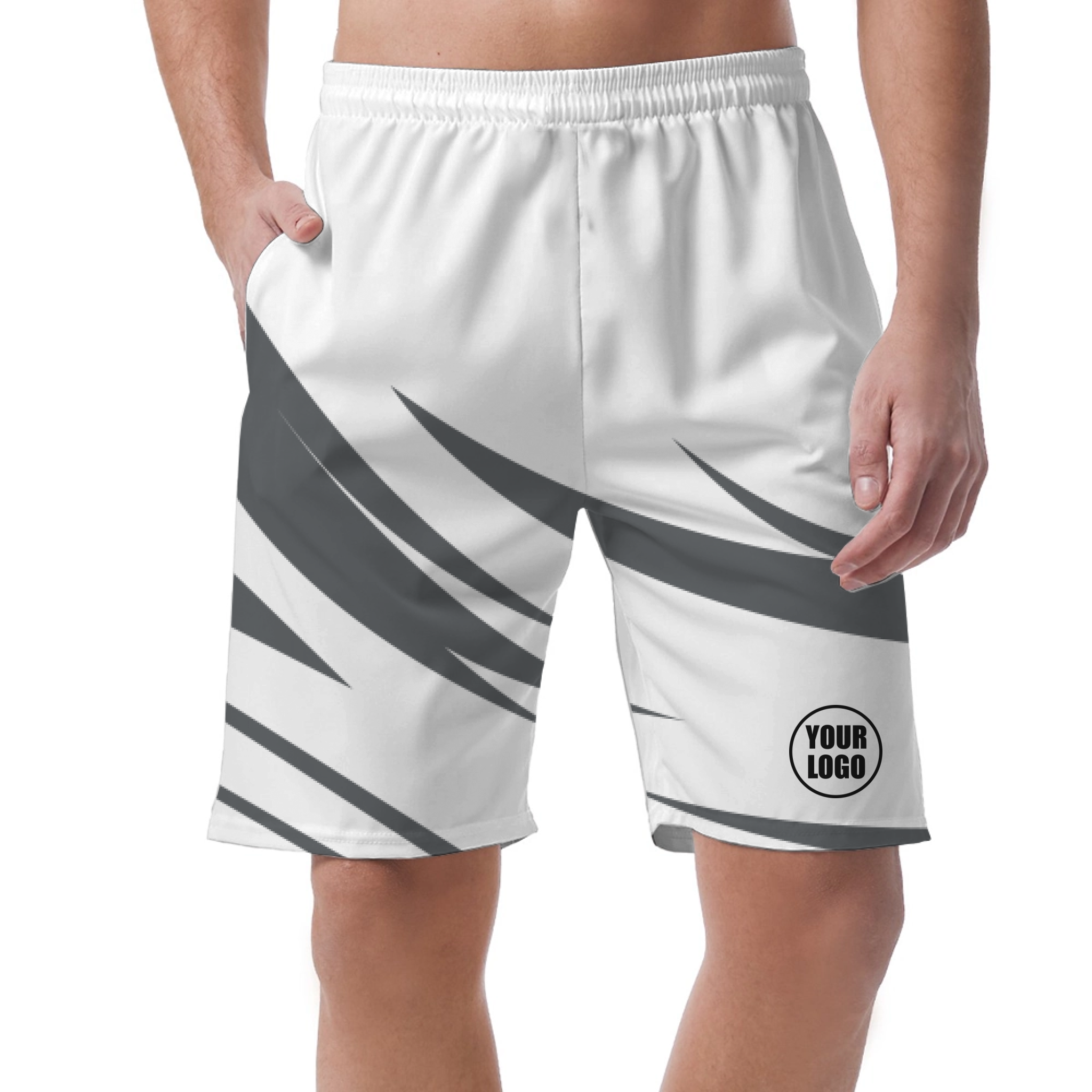 Picklewin Simple Flow Customized Short Pants For Men