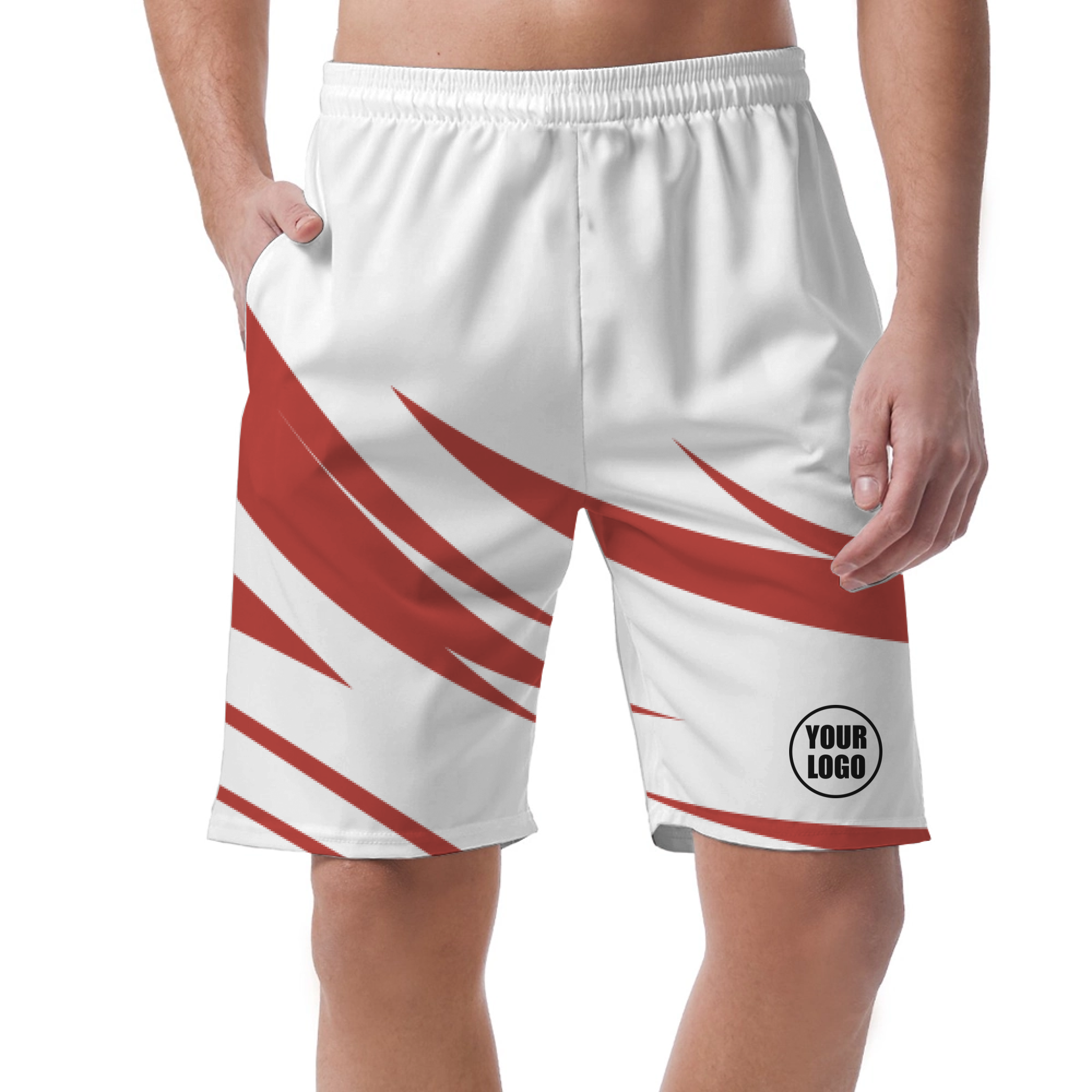 Picklewin Simple Flow Customized Short Pants For Men