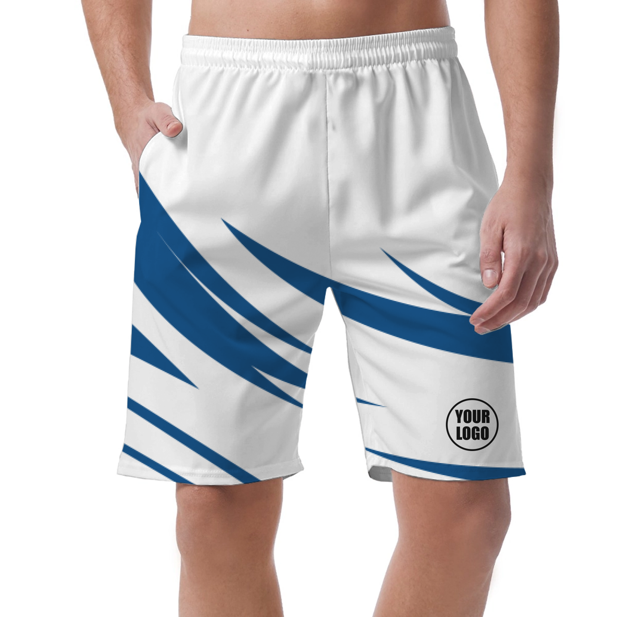 Picklewin Simple Flow Customized Short Pants For Men