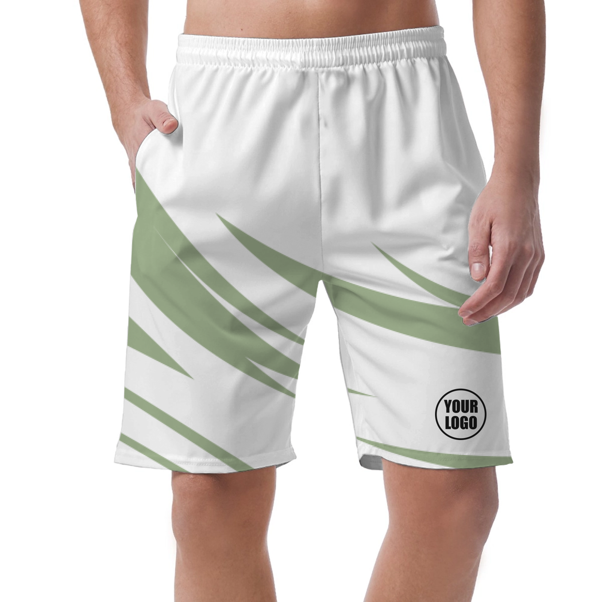 Picklewin Simple Flow Customized Short Pants For Men