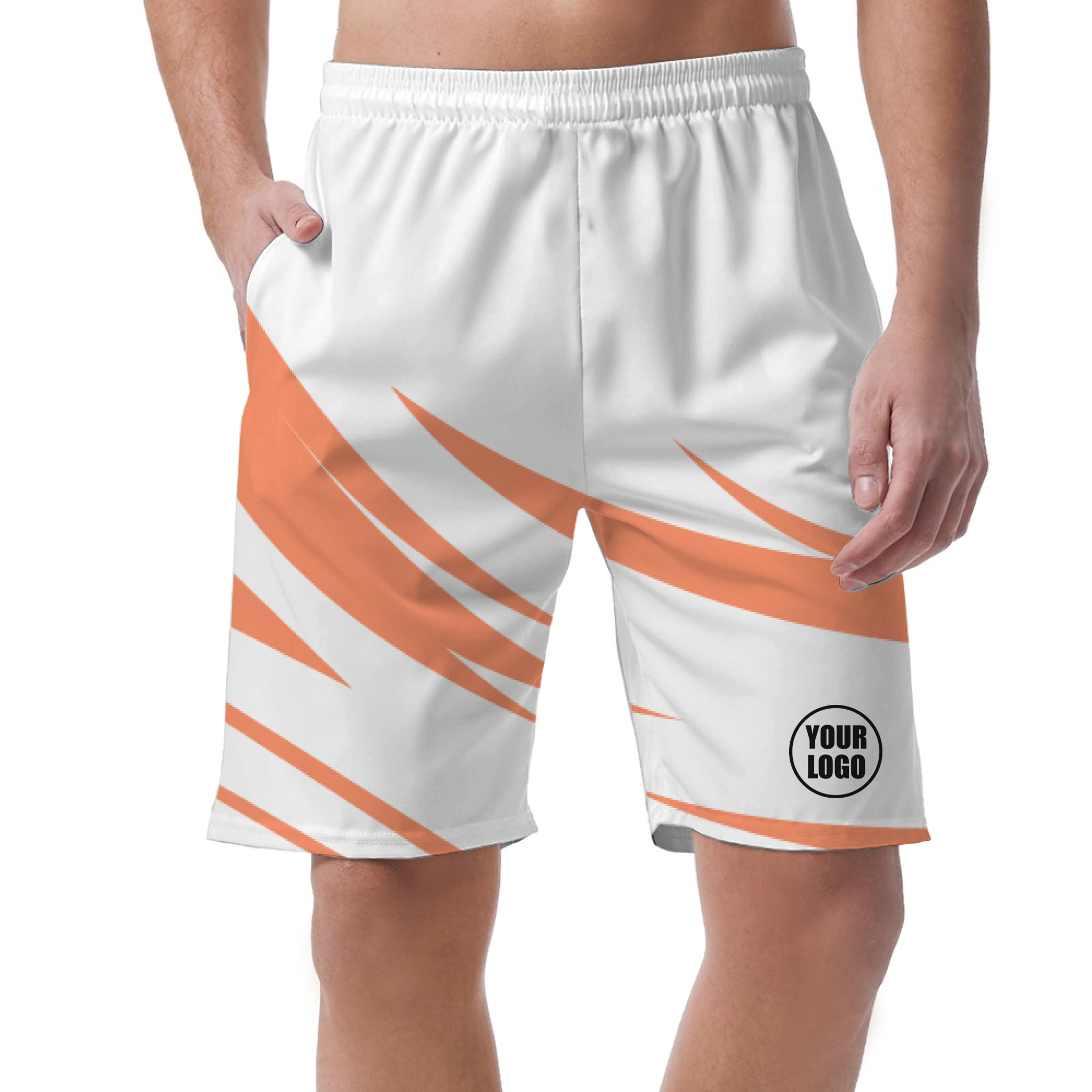 Picklewin Simple Flow Customized Short Pants For Men - alternate