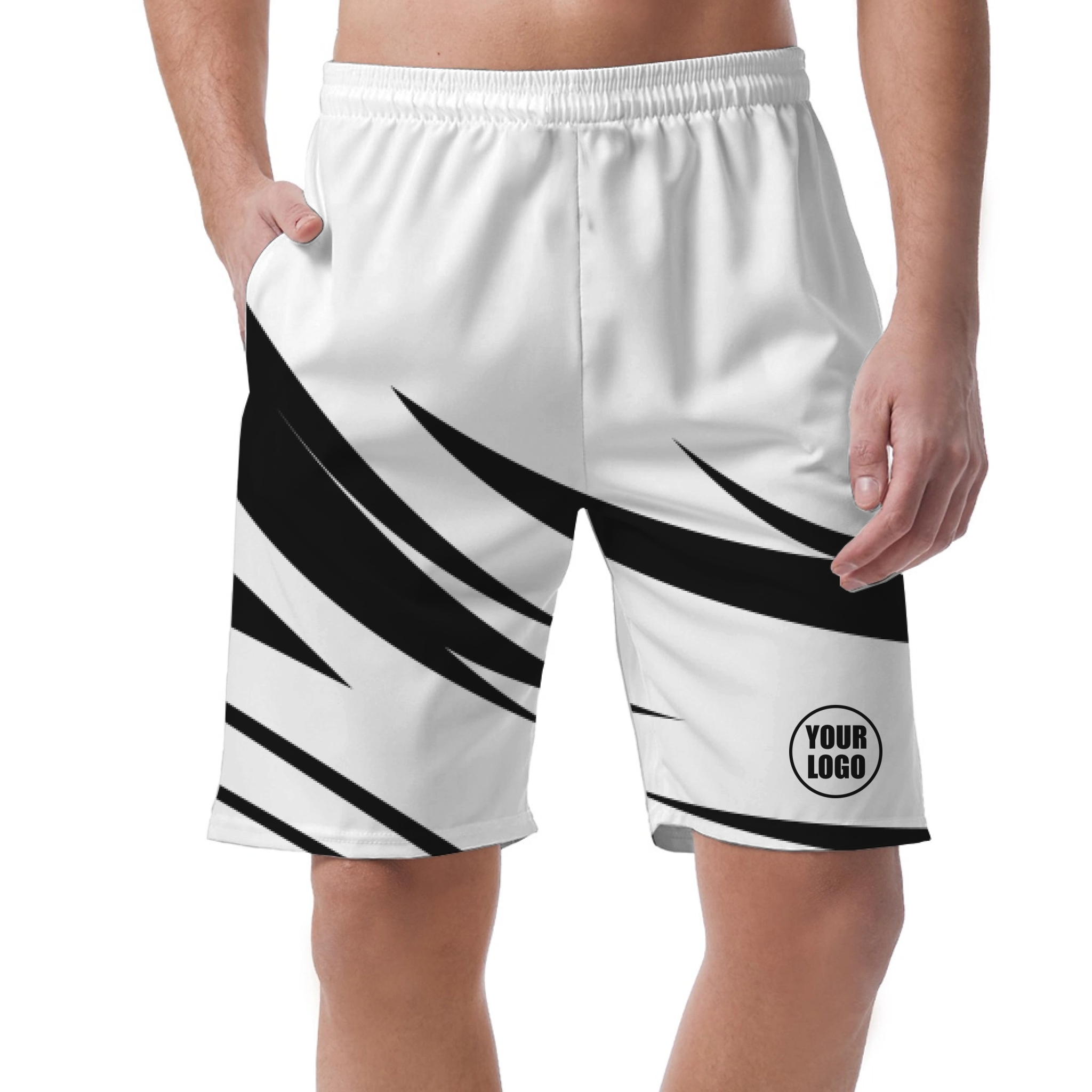 Picklewin Simple Flow Customized Short Pants For Men