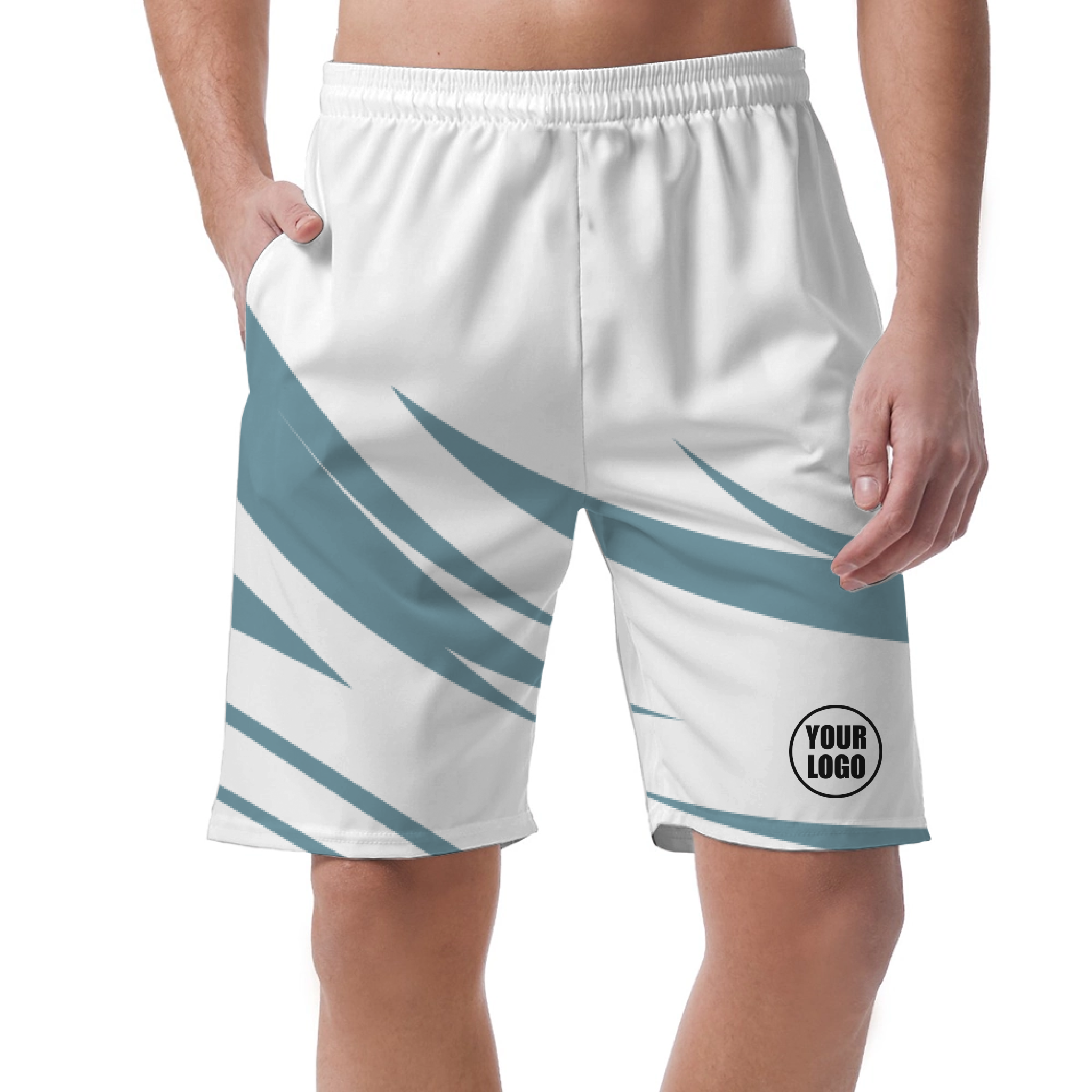 Picklewin Simple Flow Customized Short Pants For Men