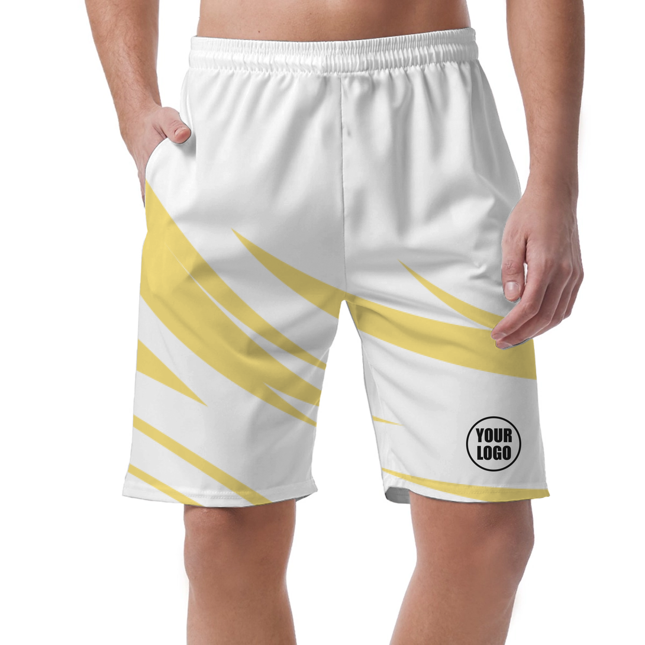 Picklewin Simple Flow Customized Short Pants For Men