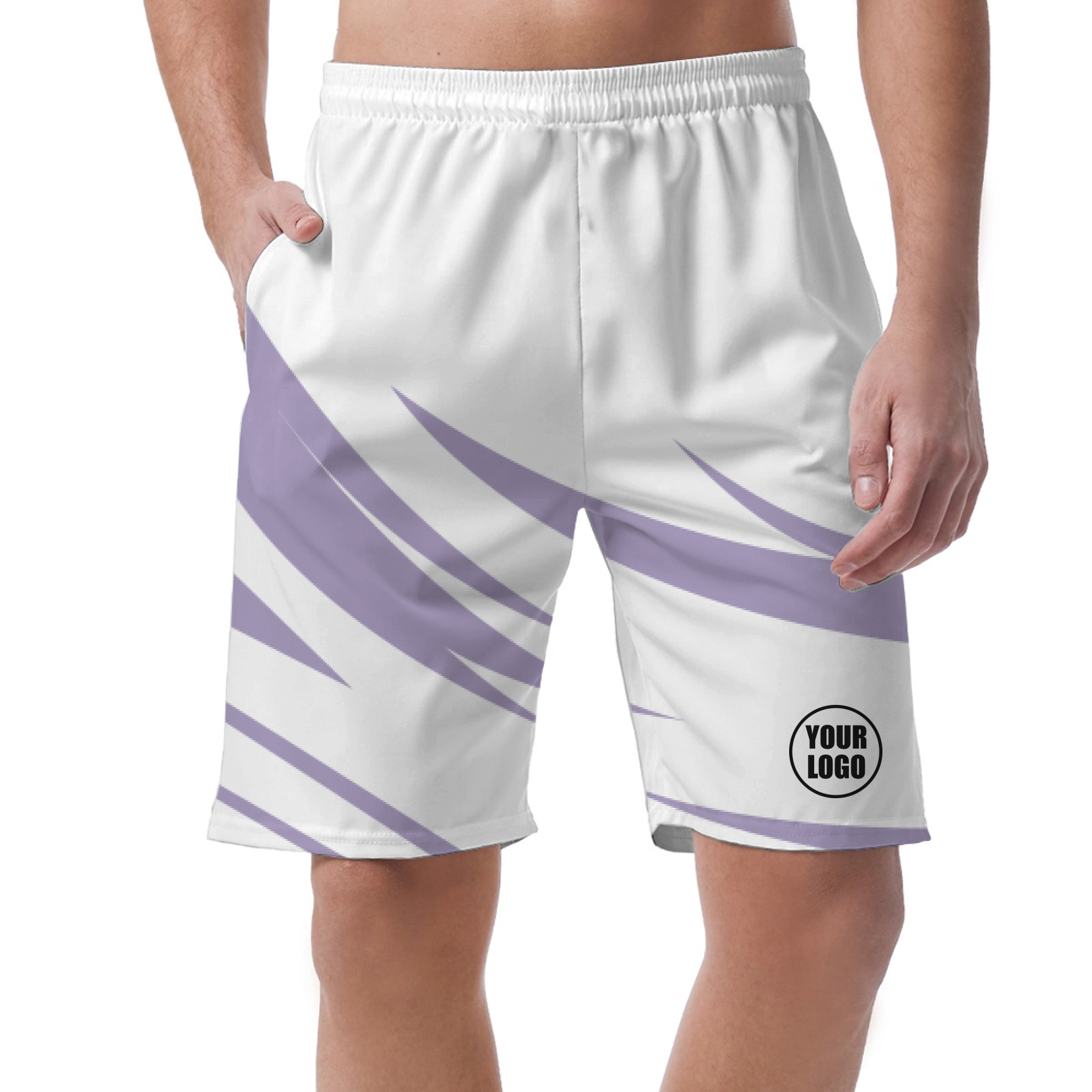 Picklewin Simple Flow Customized Short Pants For Men