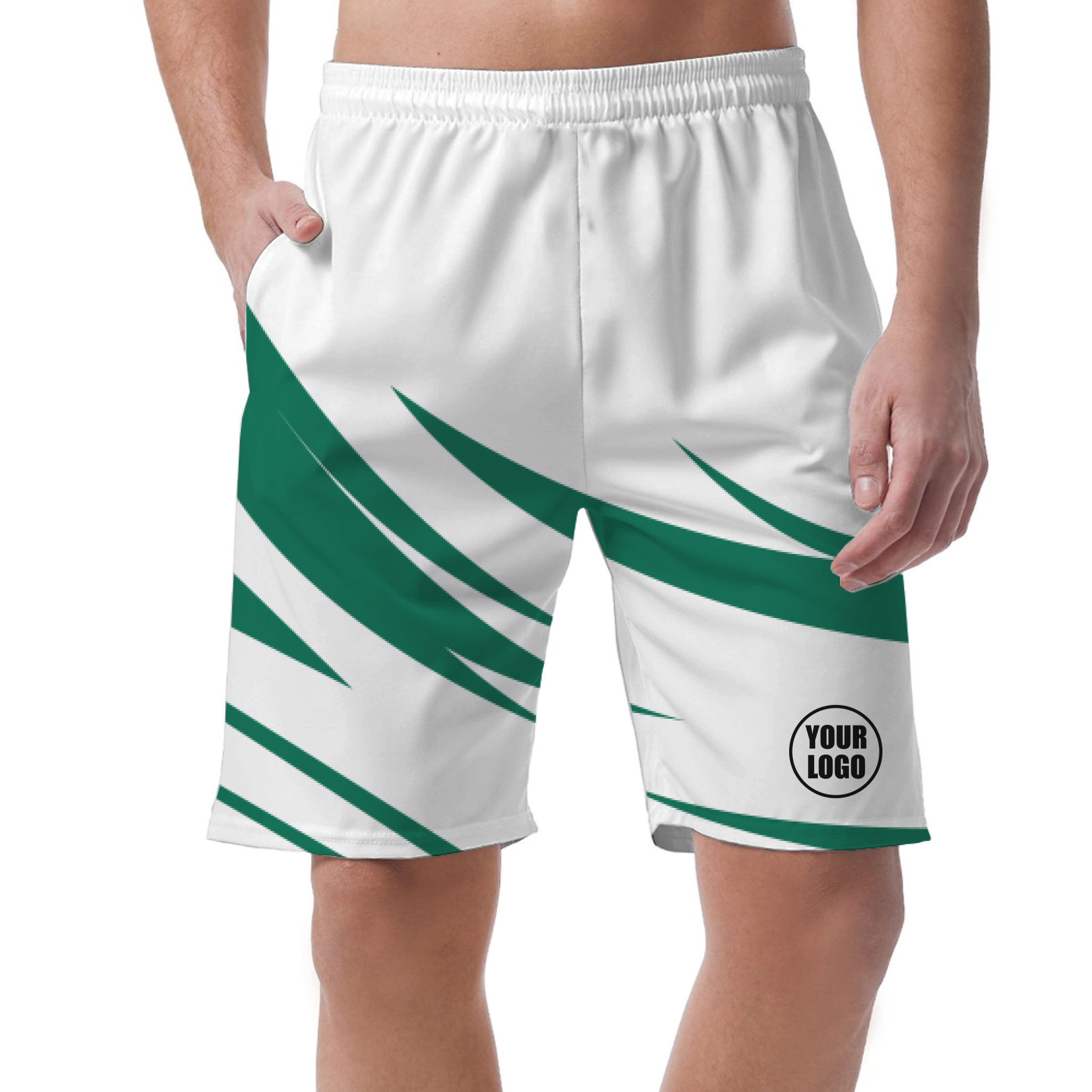 Picklewin Simple Flow Customized Short Pants For Men
