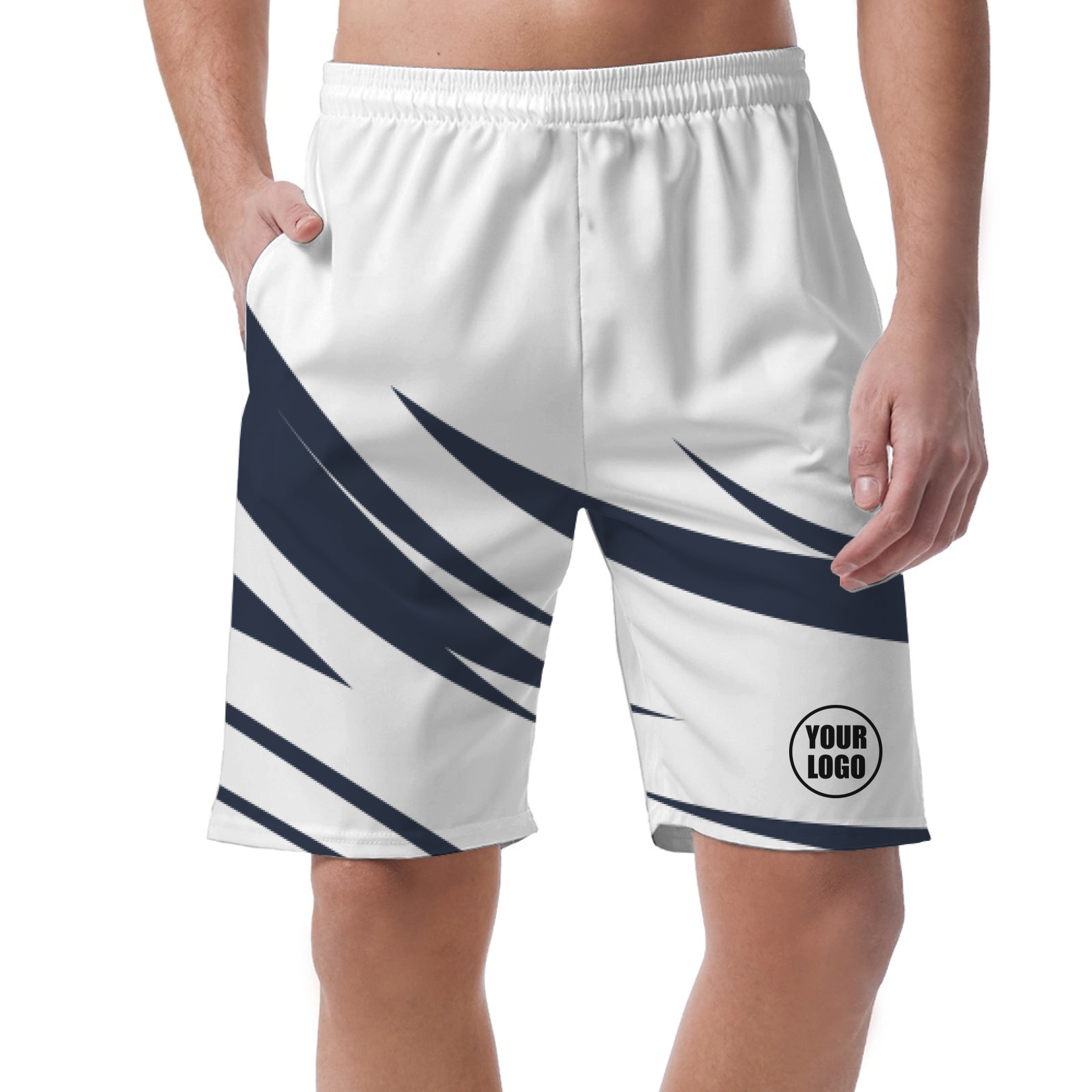 Picklewin Simple Flow Customized Short Pants For Men