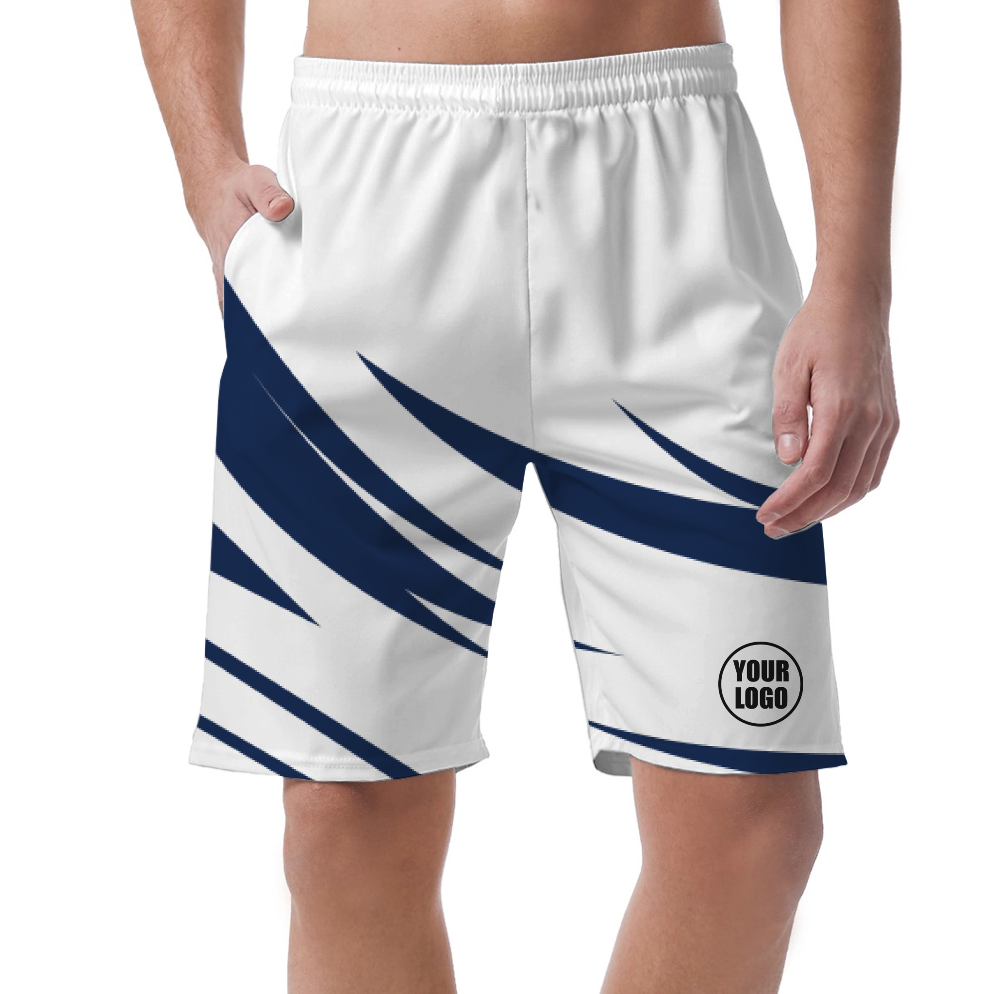 Picklewin Simple Flow Customized Short Pants For Men