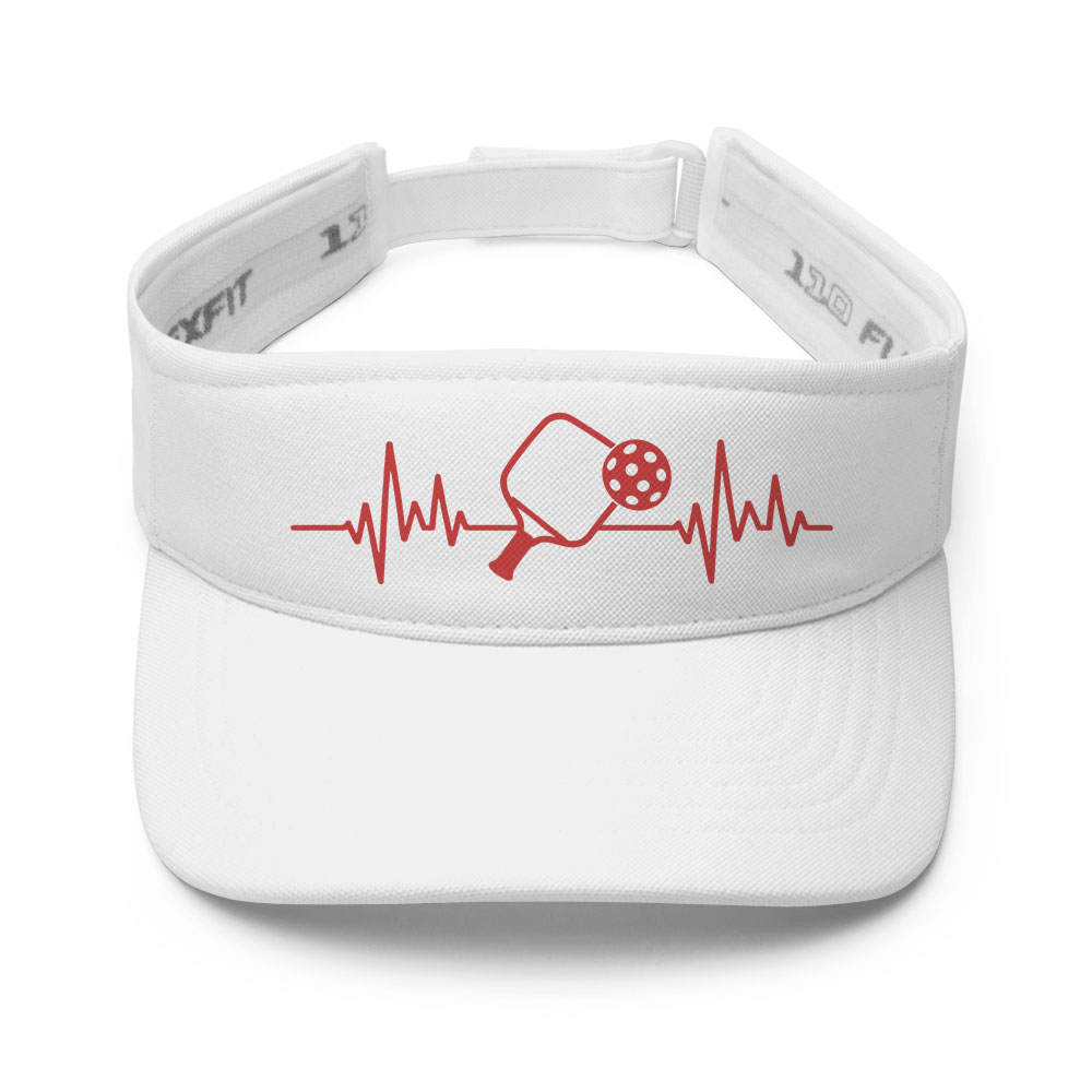 Picklewin Simple Heartbeat Pickleball Visor
