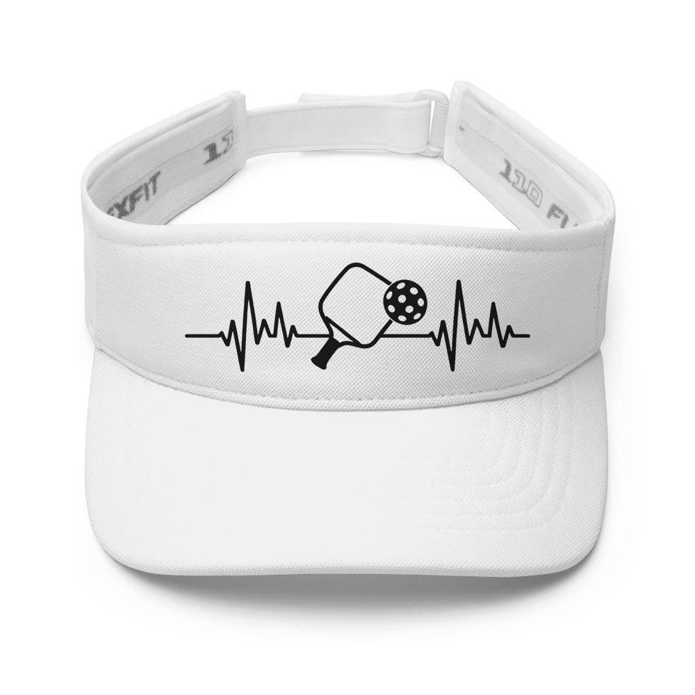Picklewin Simple Heartbeat Pickleball Visor