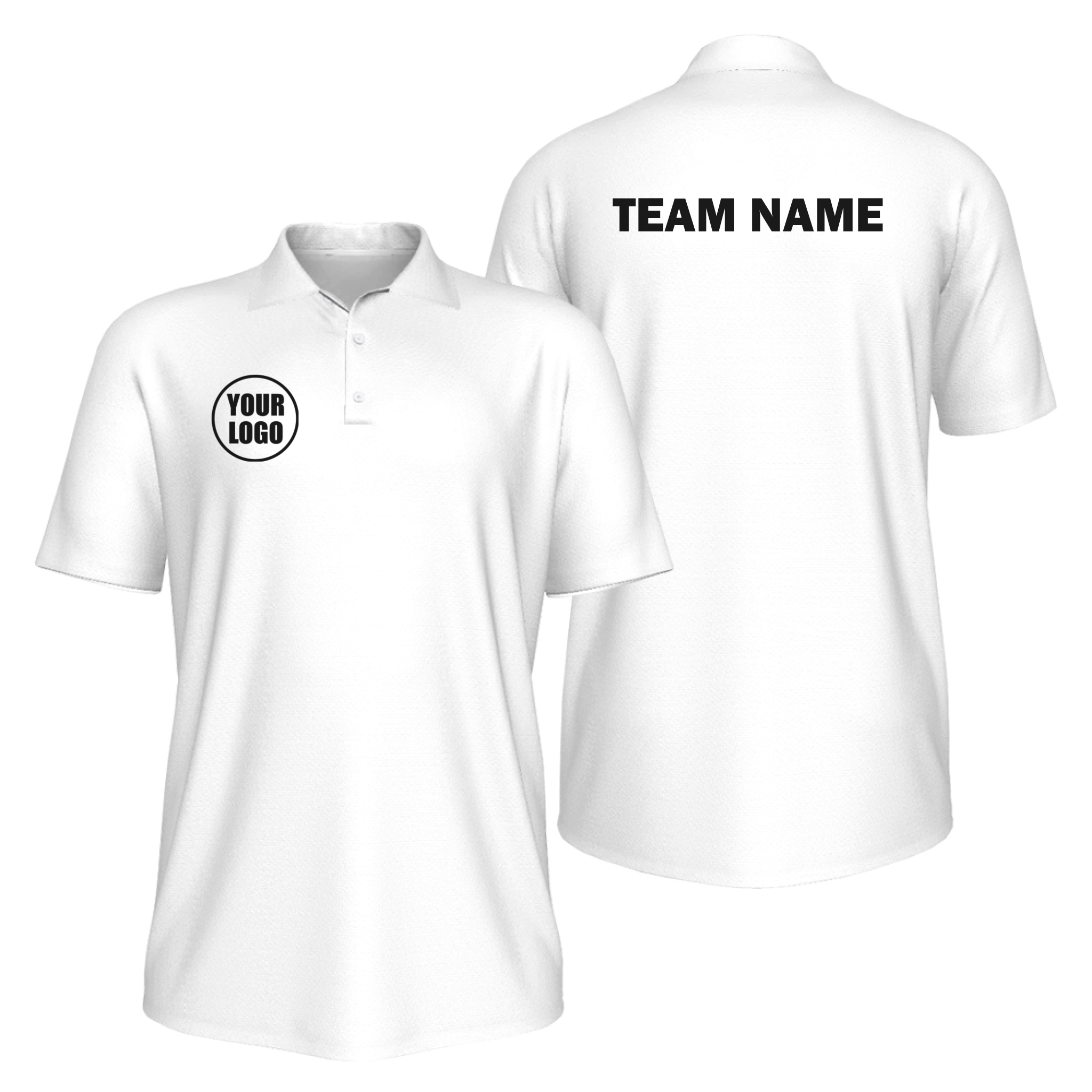 Picklewin Simple Stripe Custom UV Protection Polo Shirt For Men