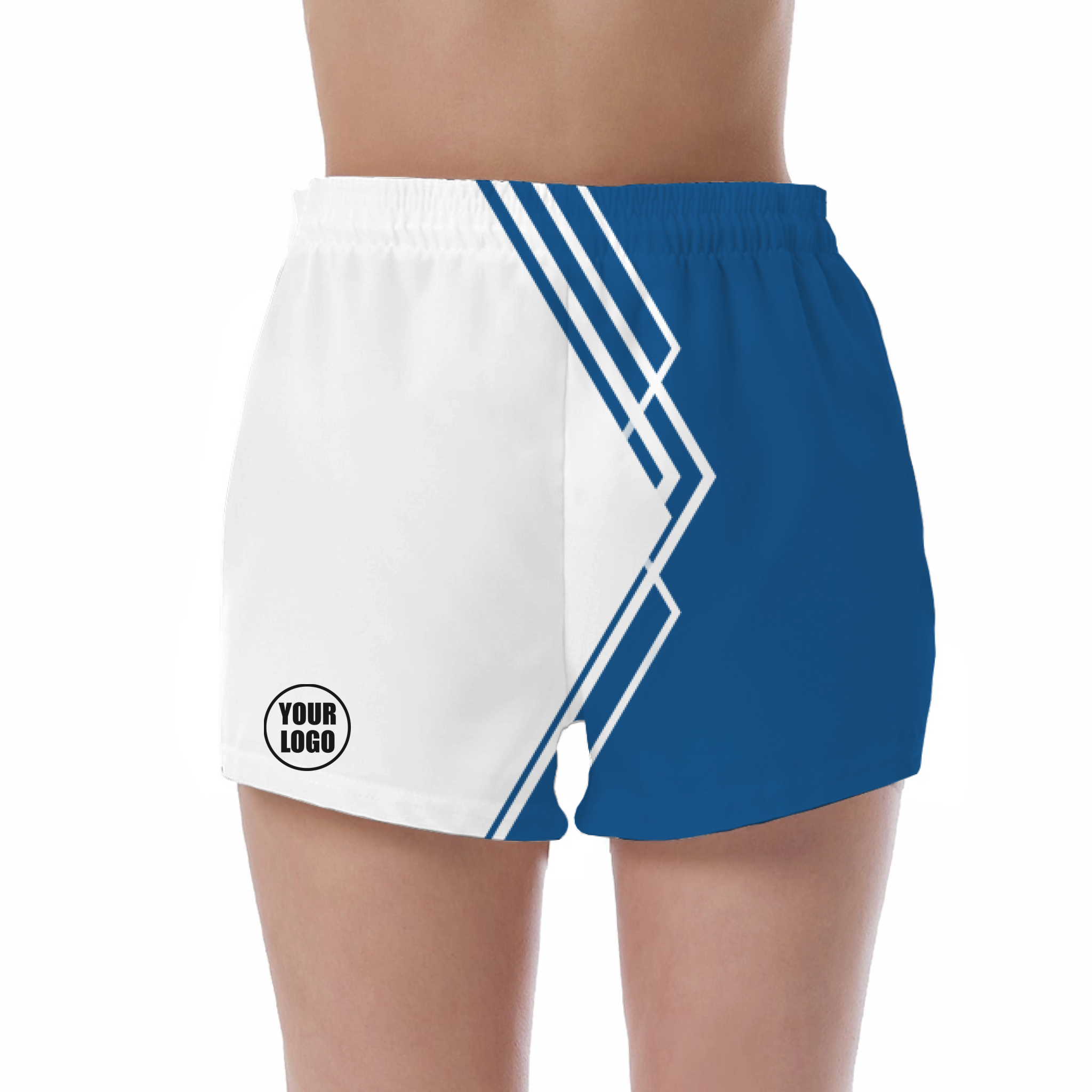 Picklewin Simple Stripe Women's Custom UV Protection Shorts