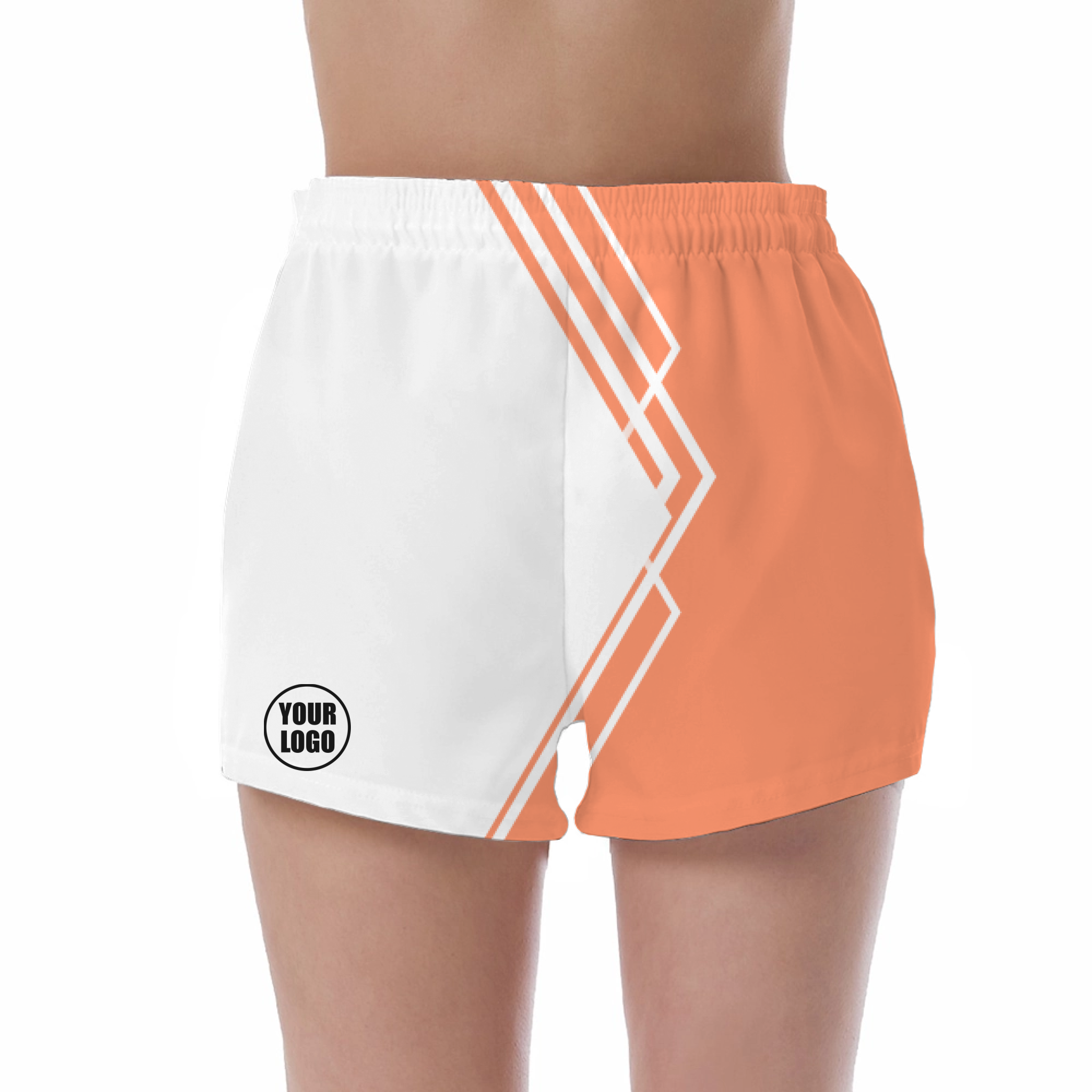 Picklewin Simple Stripe Women's Custom UV Protection Shorts