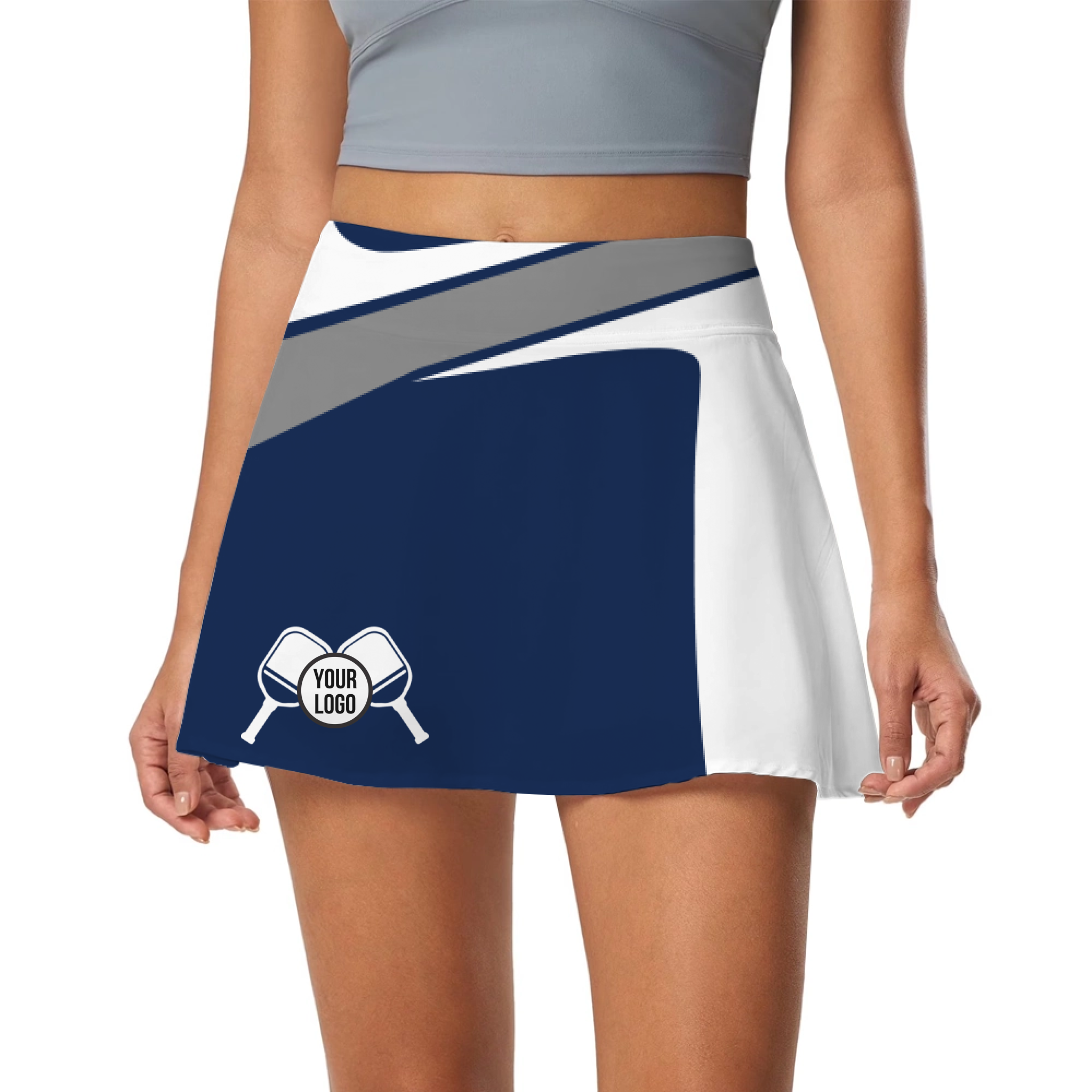 Picklewin Simple Women's Skort Customized For Pickleball Team