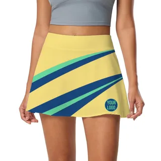 Picklewin Simple Women's Skort Customized Logo For Team
