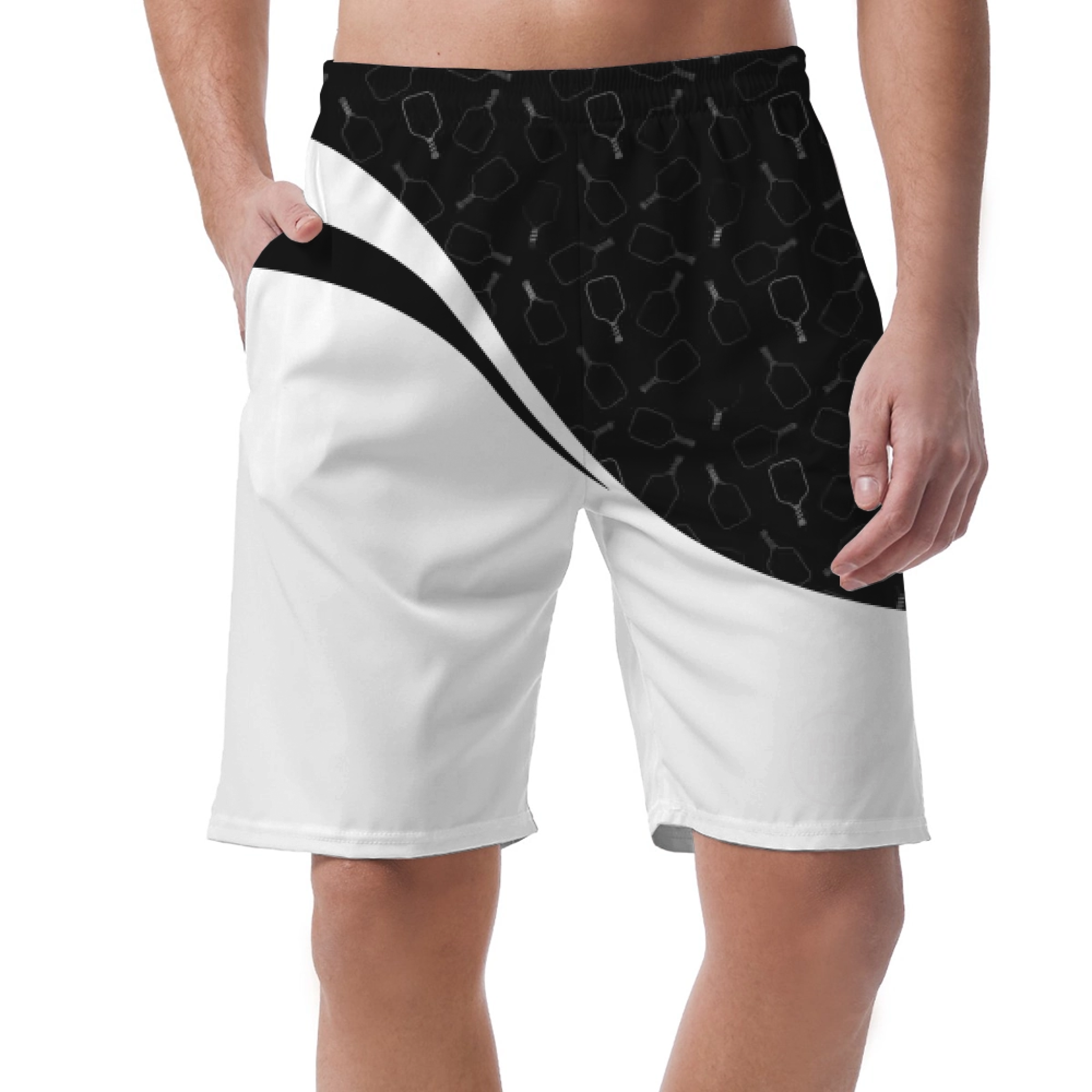 Picklewin Special Pickleball Pattern Short Pants Custom For Men - alternate