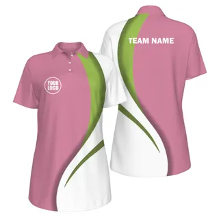 Picklewin Sporty Curve Customized UV Protection Polo For Women
