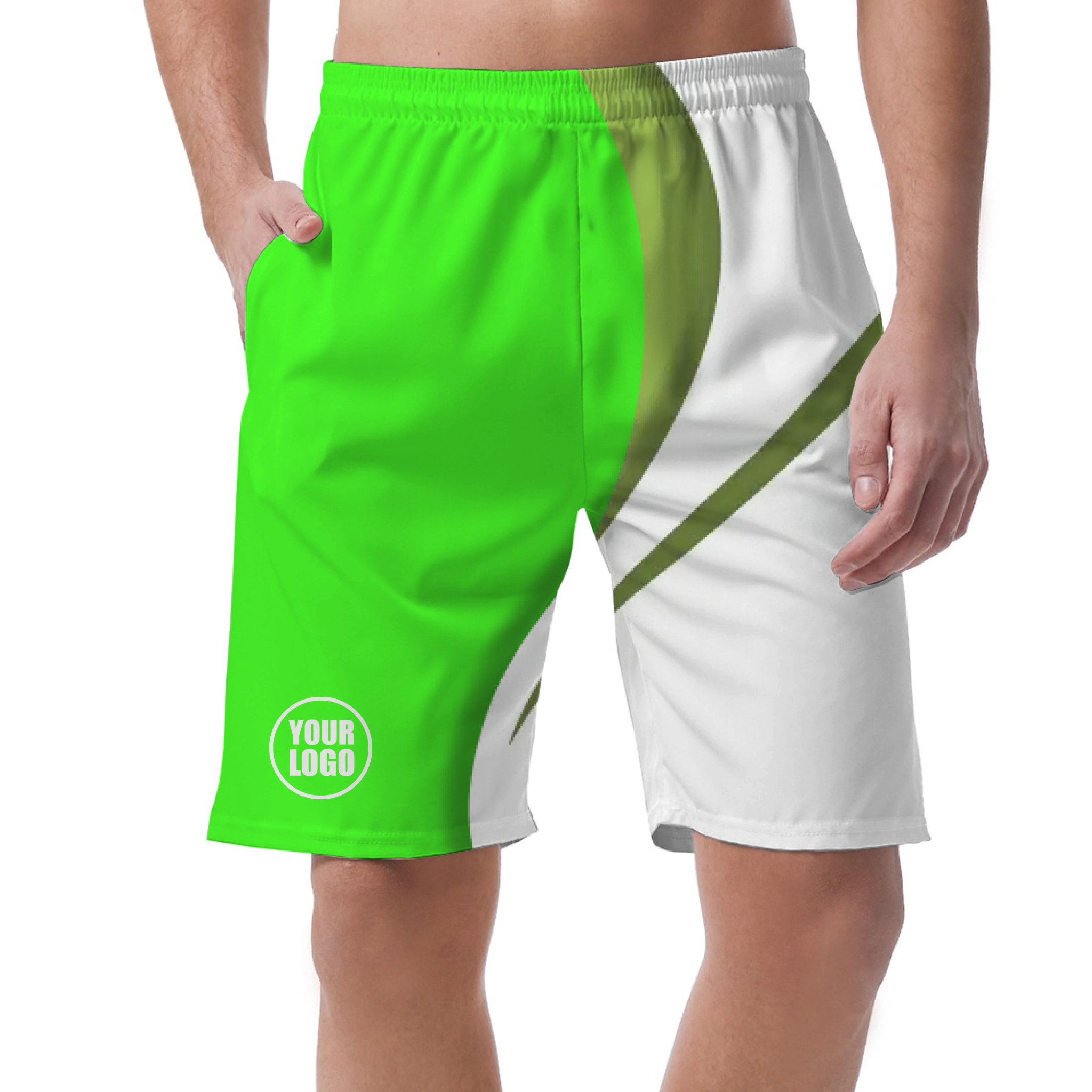 Picklewin Sporty Curve Short Pants Custom For Men