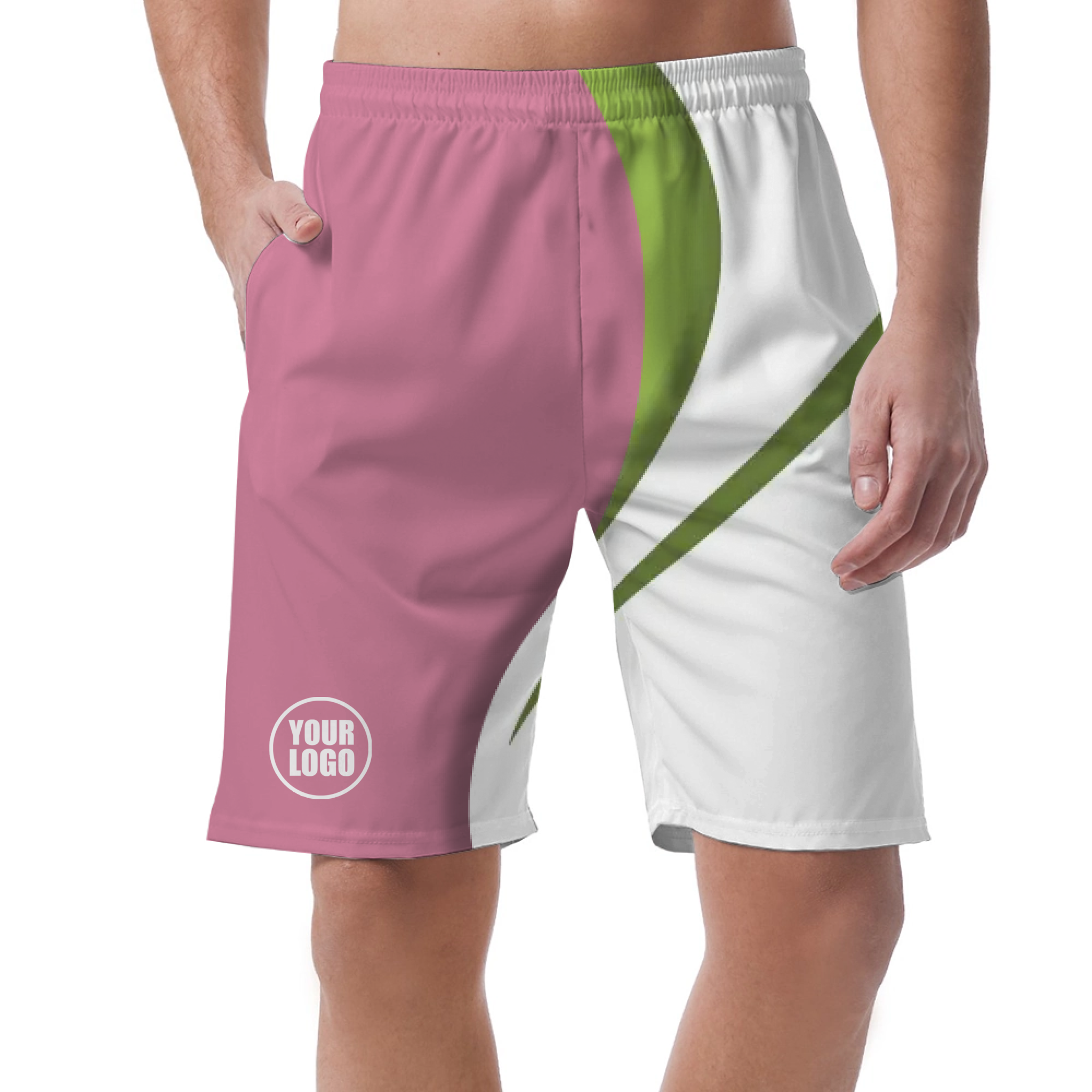 Picklewin Sporty Curve Short Pants Custom For Men