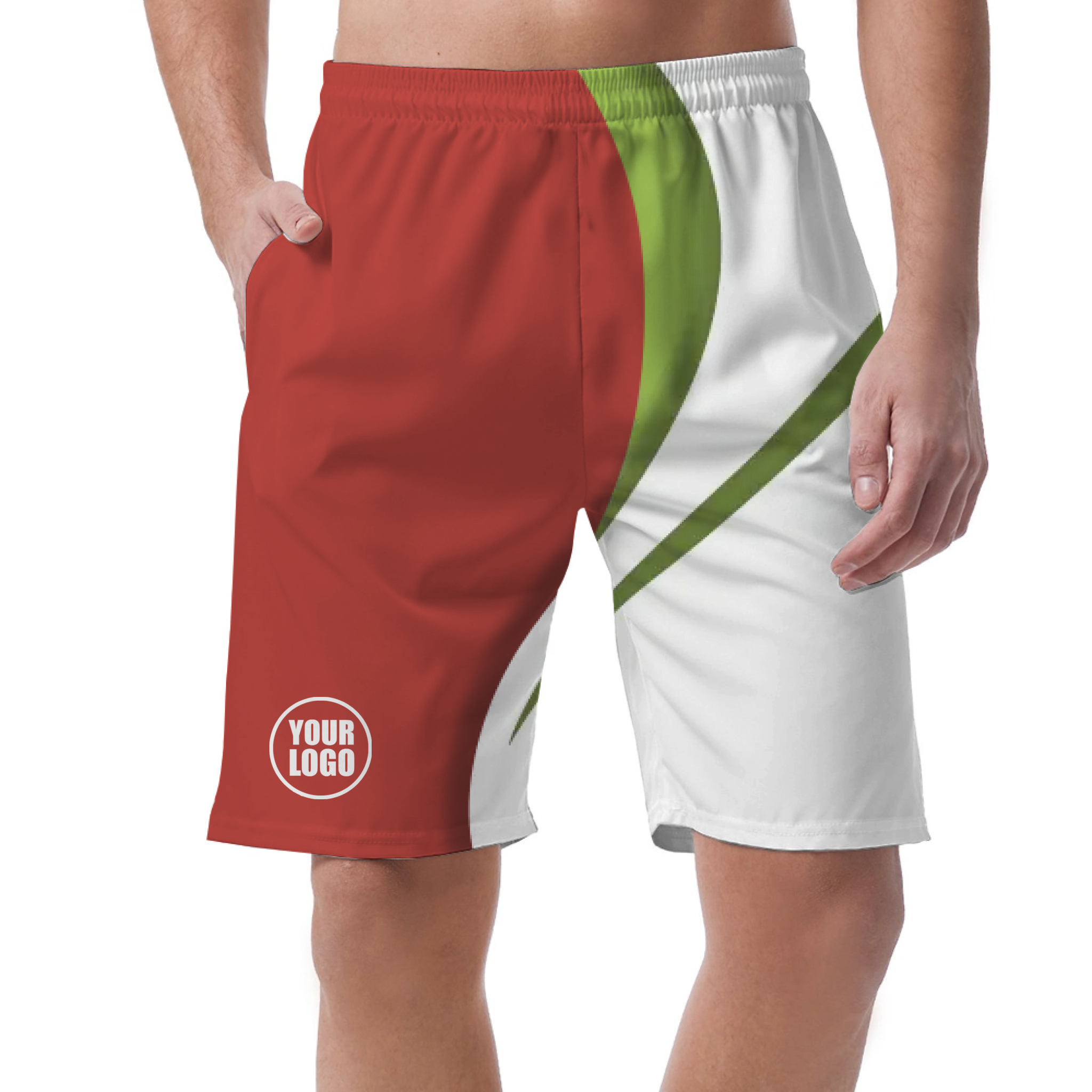 Picklewin Sporty Curve Short Pants Custom For Men
