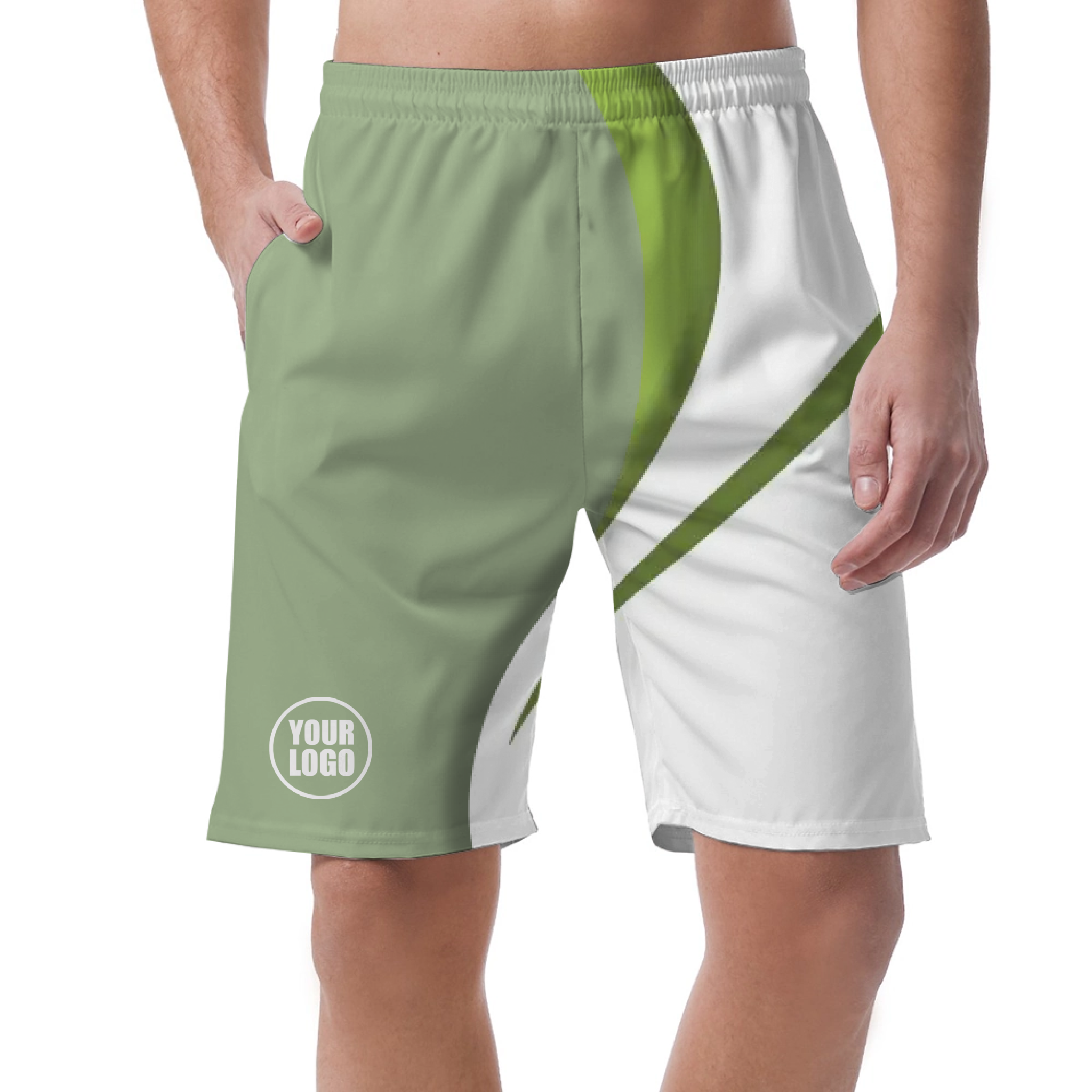 Picklewin Sporty Curve Short Pants Custom For Men