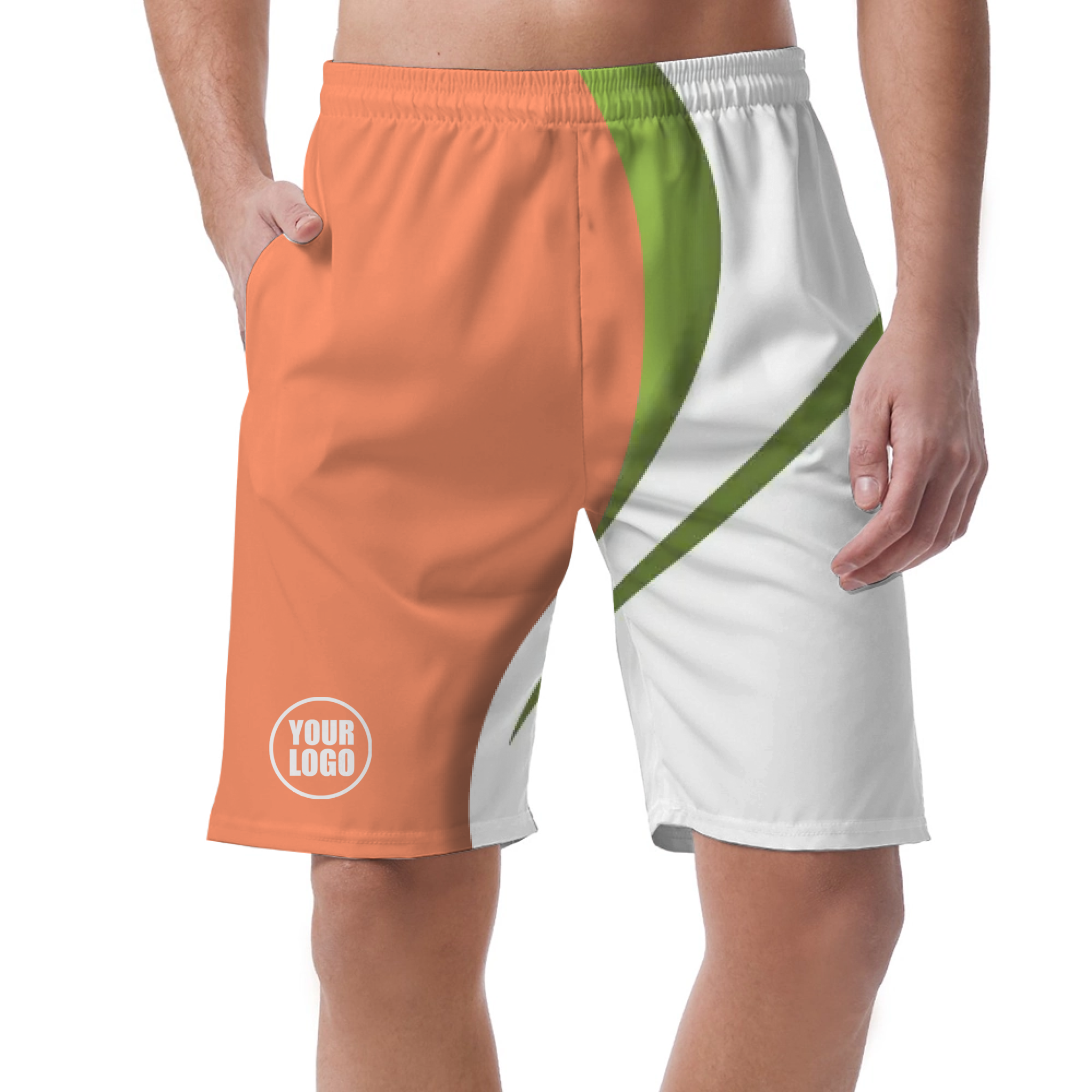 Picklewin Sporty Curve Short Pants Custom For Men
