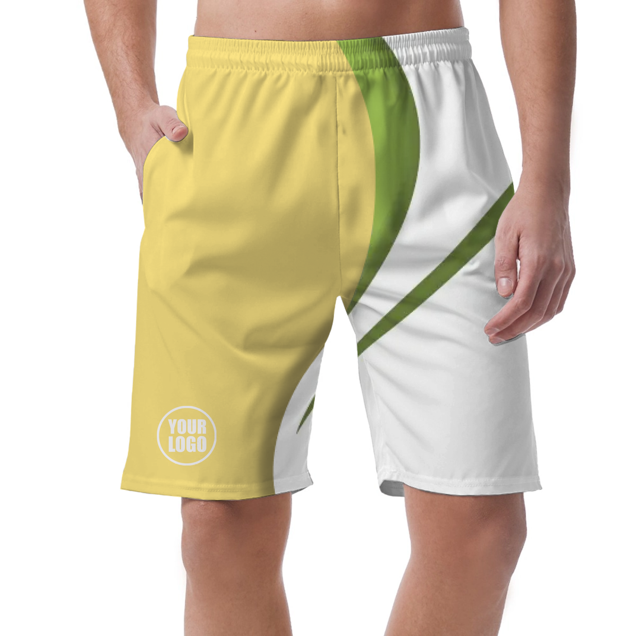 Picklewin Sporty Curve Short Pants Custom For Men