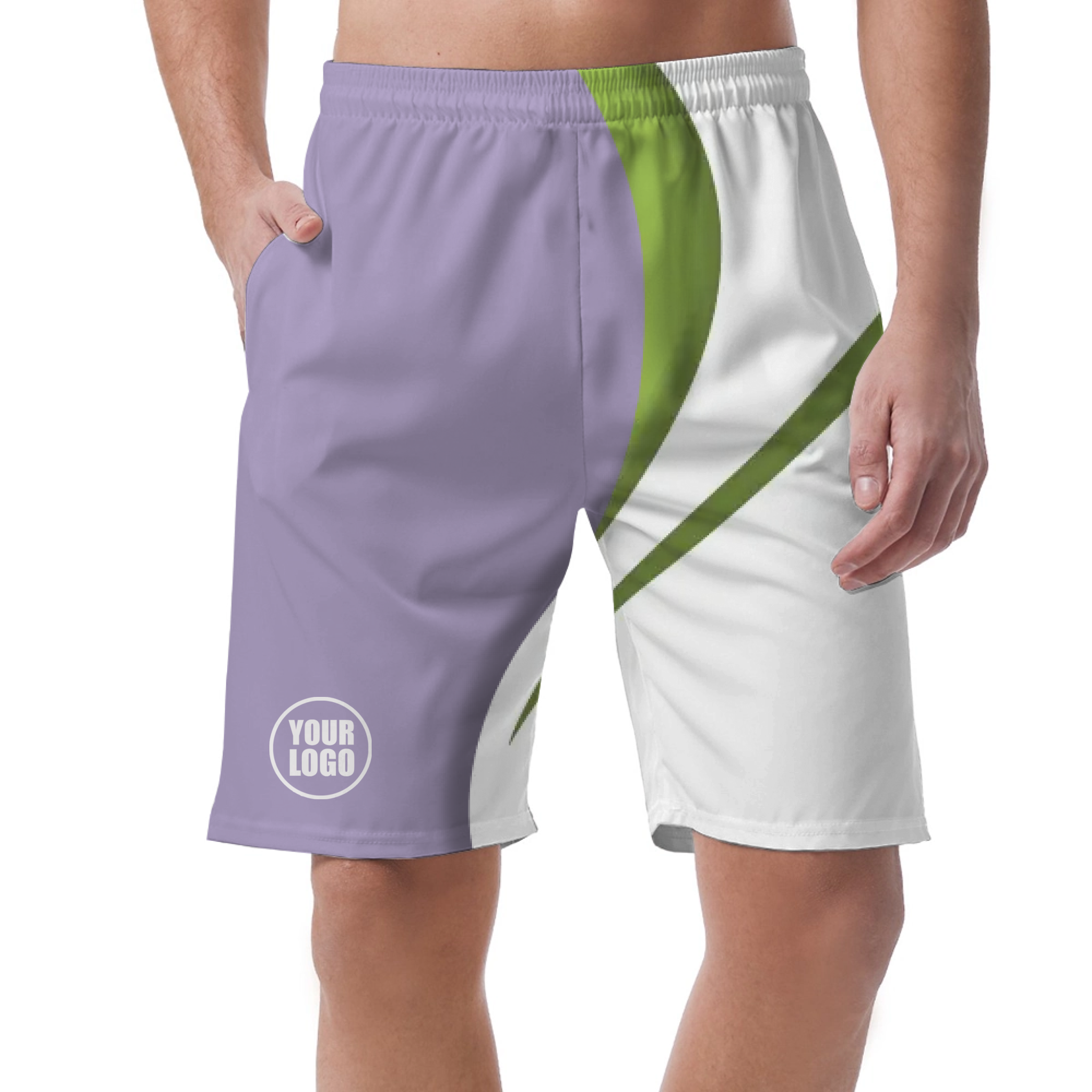 Picklewin Sporty Curve Short Pants Custom For Men