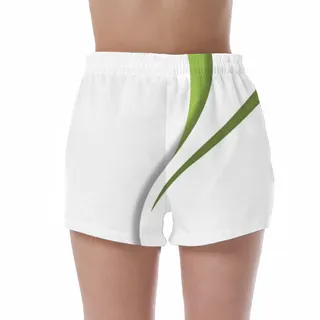 Picklewin Sporty Curve Women's Custom UV Protection Shorts – alternate
