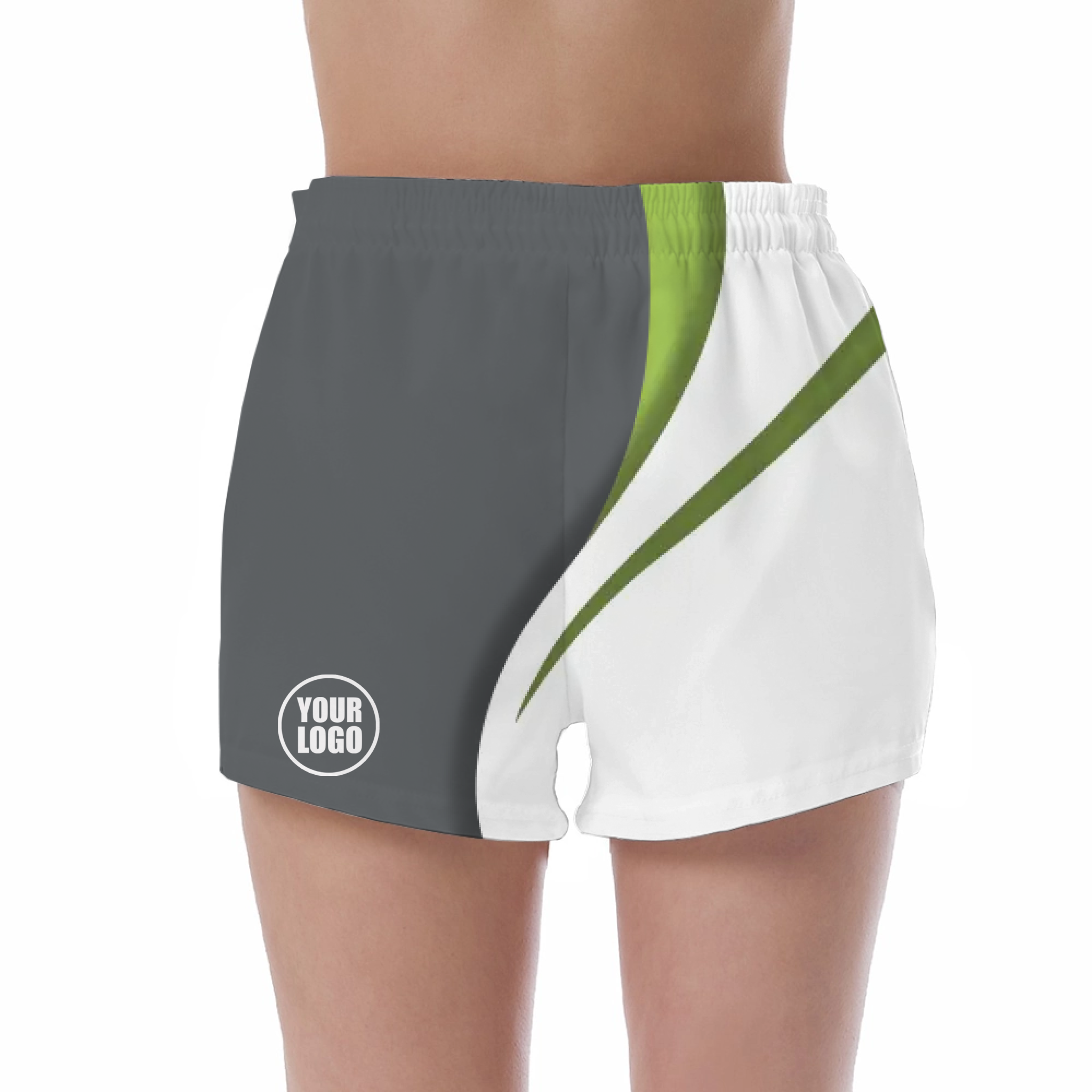 Picklewin Sporty Curve Women's Custom UV Protection Shorts