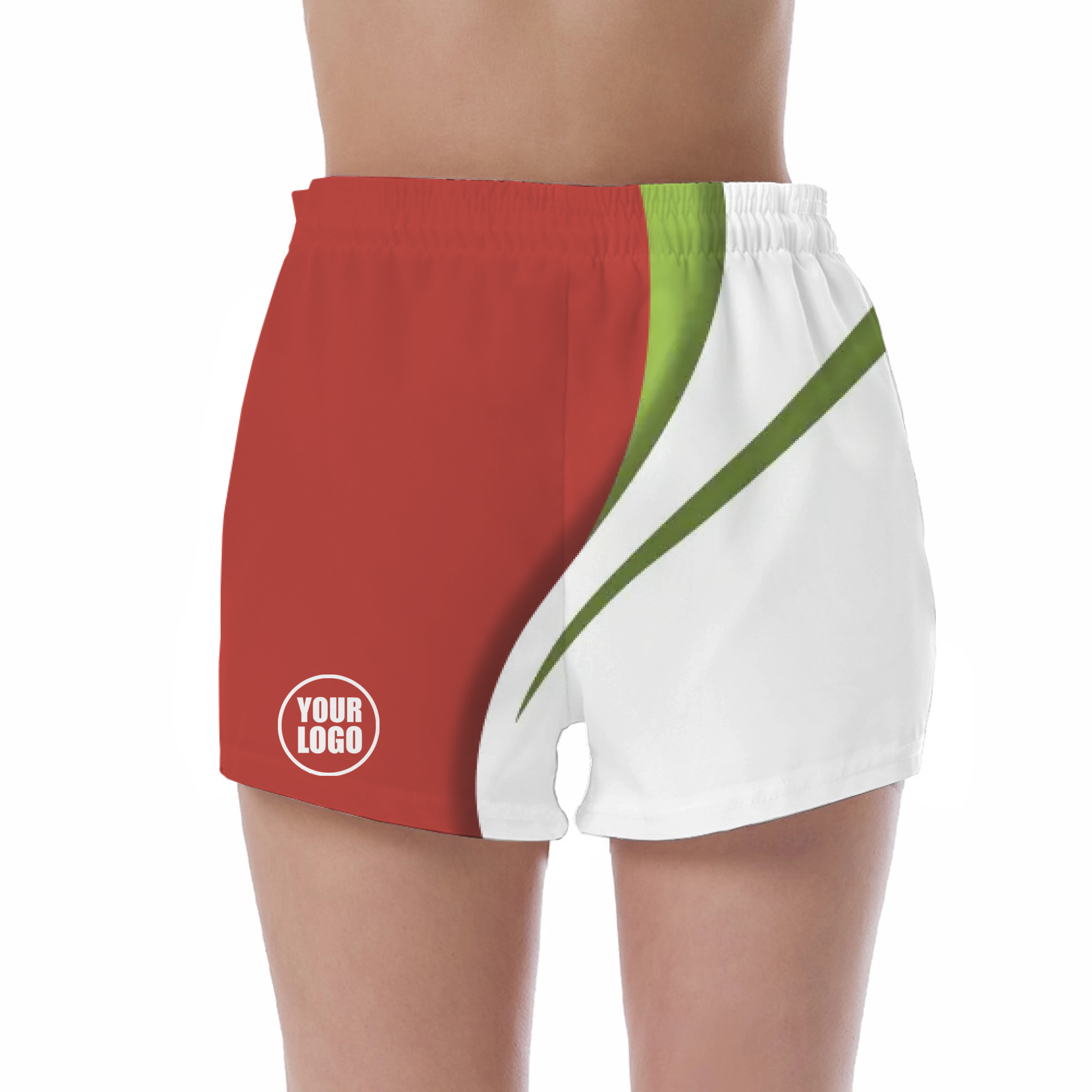 Picklewin Sporty Curve Women's Custom UV Protection Shorts