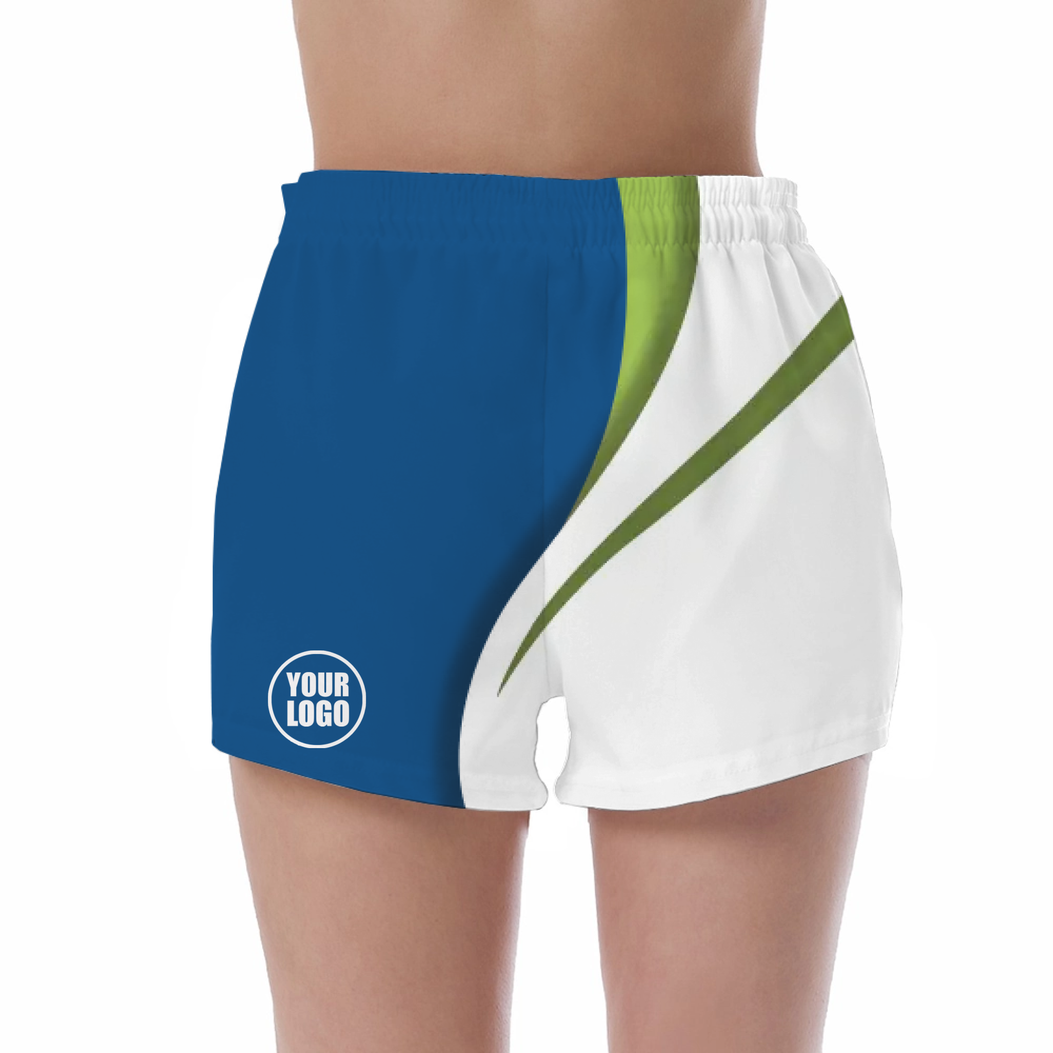 Picklewin Sporty Curve Women's Custom UV Protection Shorts