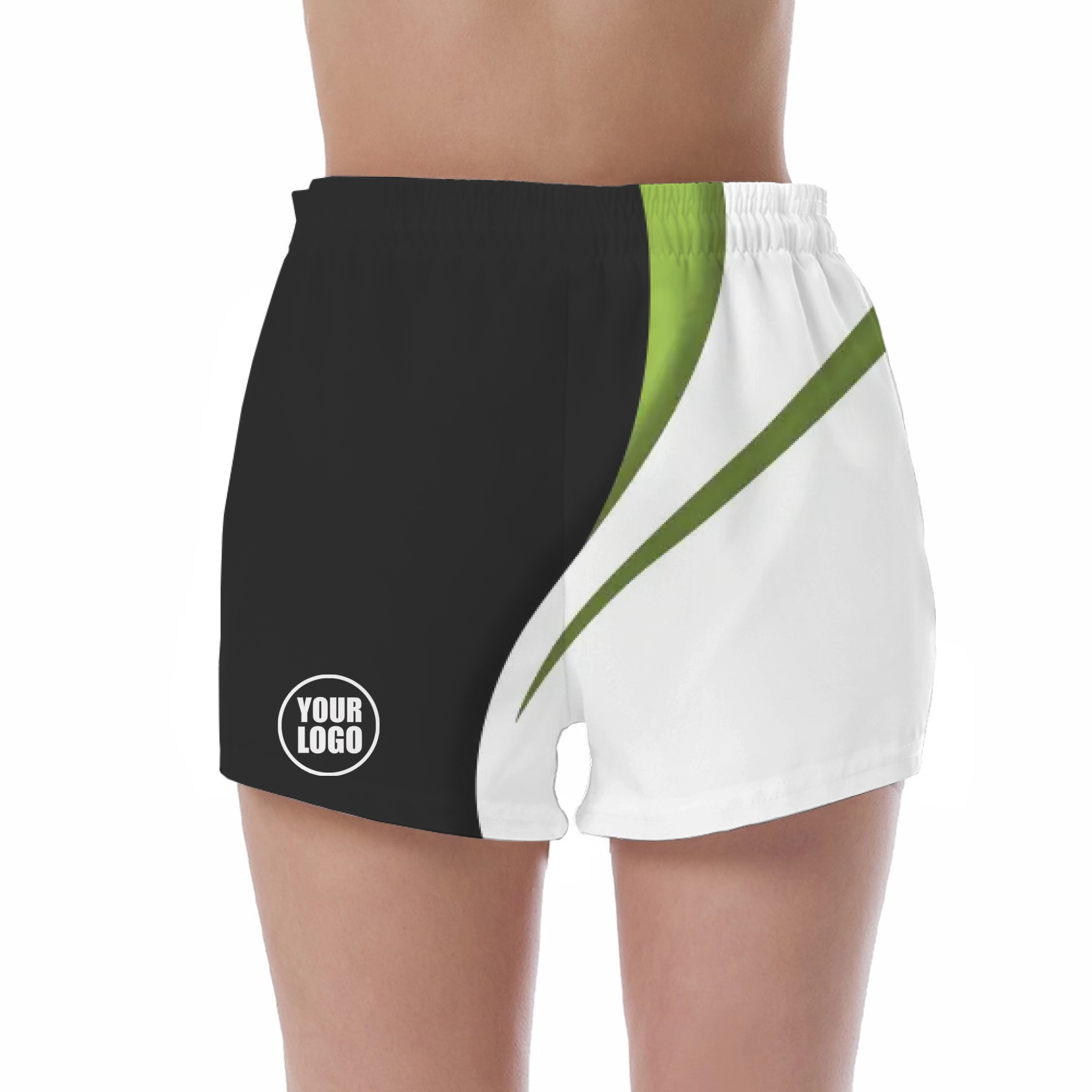 Picklewin Sporty Curve Women's Custom UV Protection Shorts