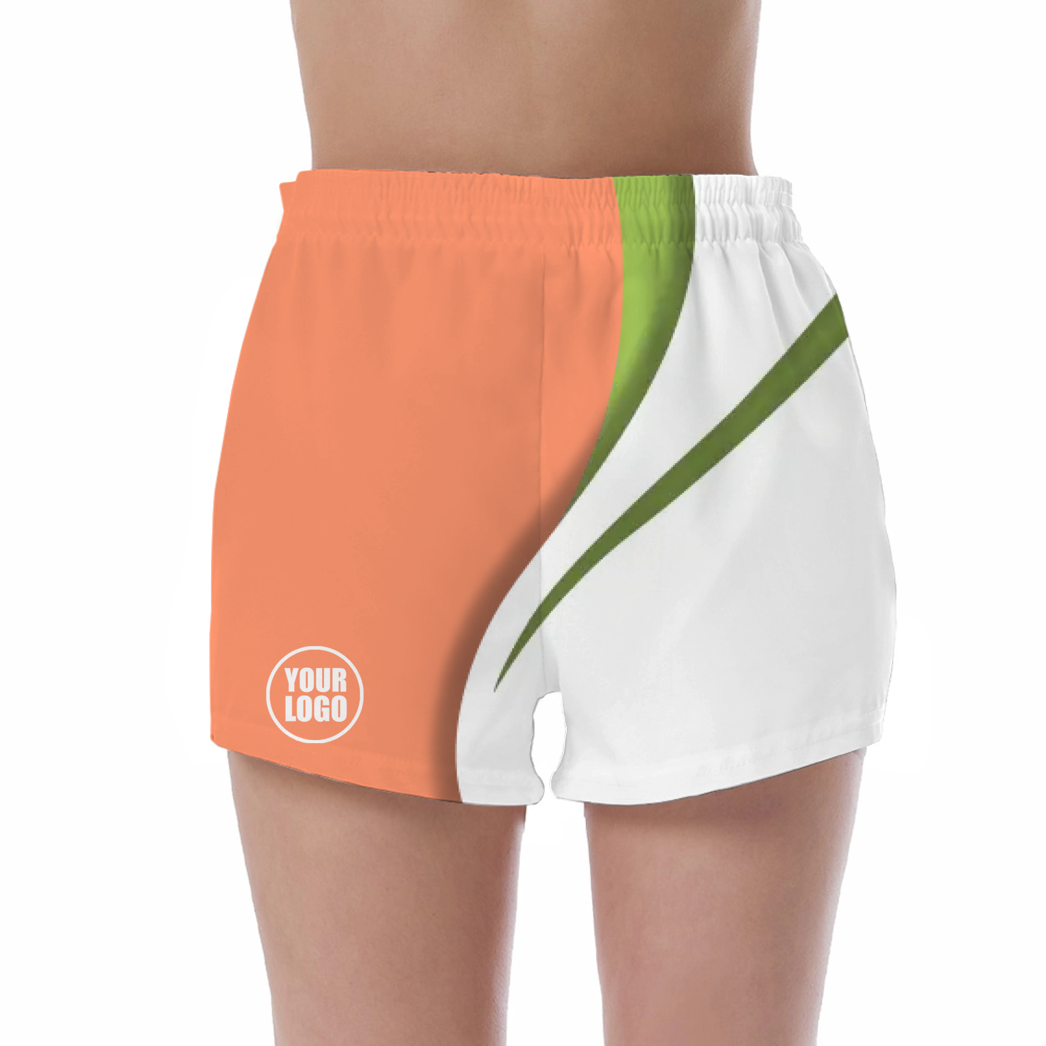 Picklewin Sporty Curve Women's Custom UV Protection Shorts