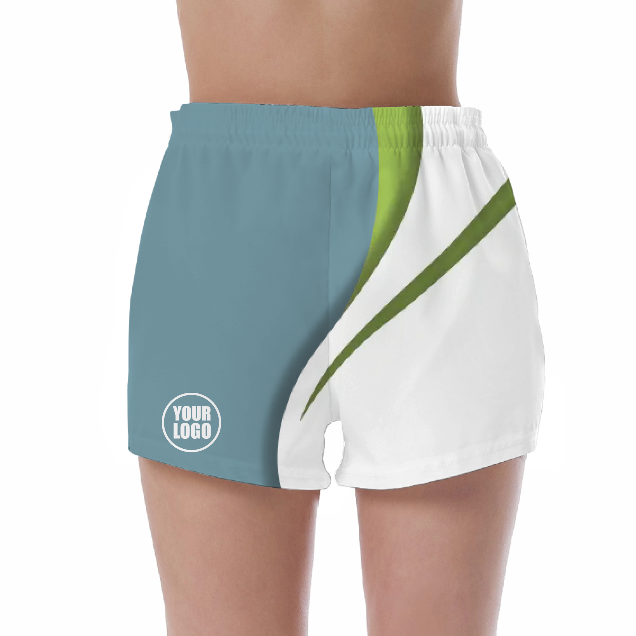 Picklewin Sporty Curve Women's Custom UV Protection Shorts