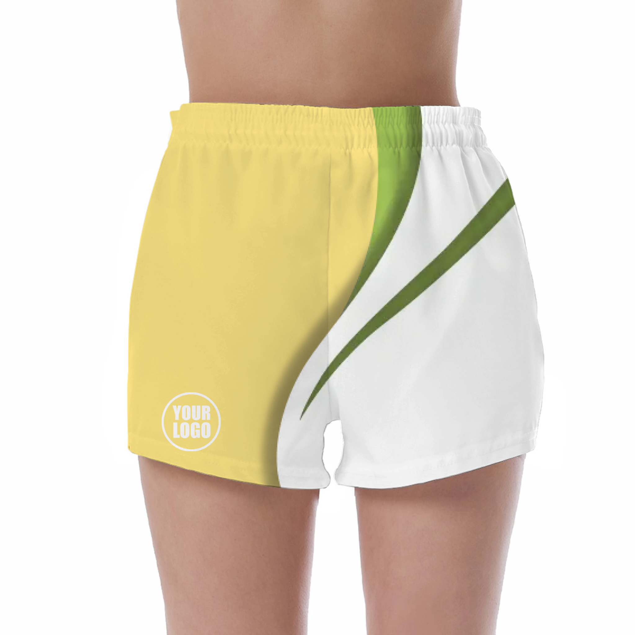 Picklewin Sporty Curve Women's Custom UV Protection Shorts