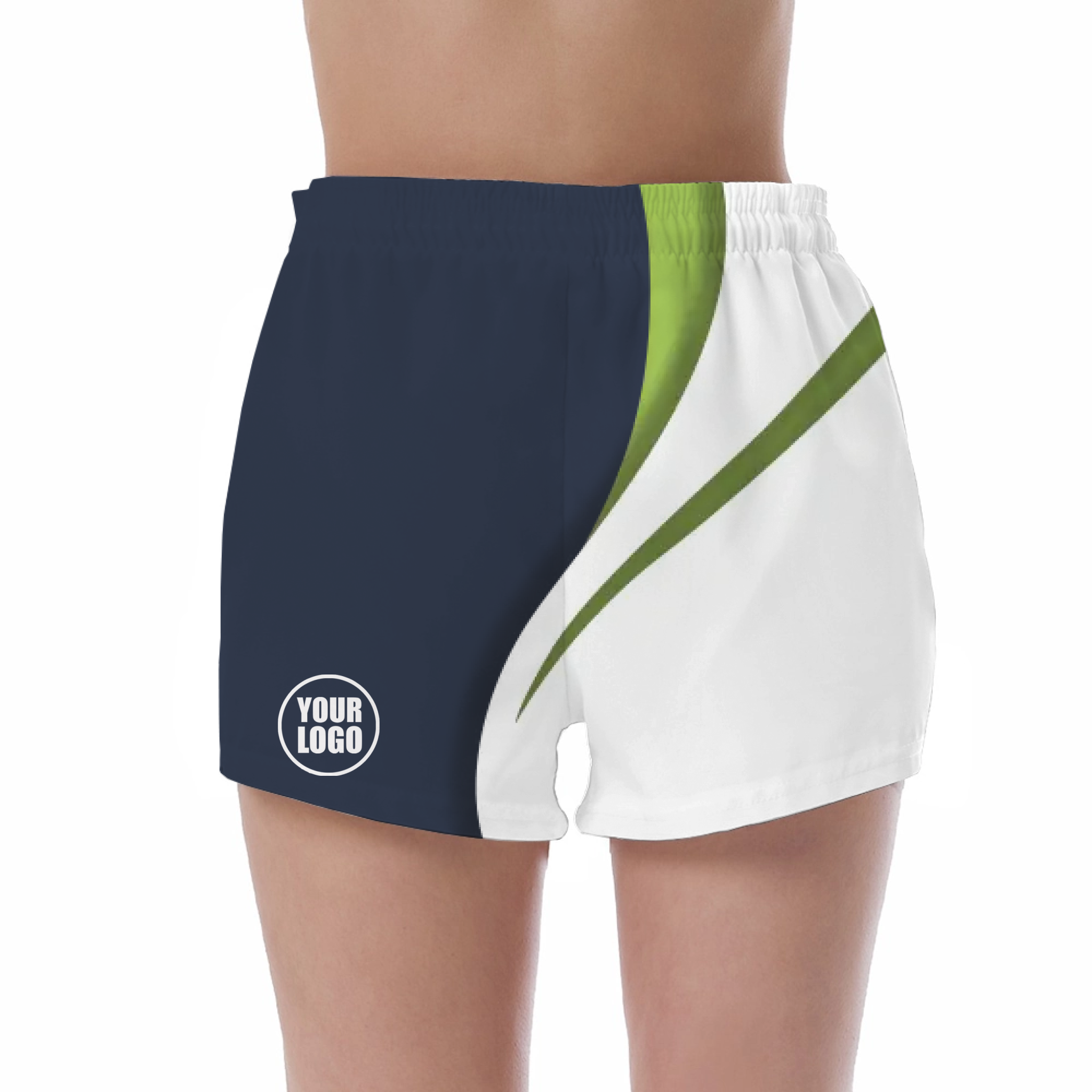 Picklewin Sporty Curve Women's Custom UV Protection Shorts