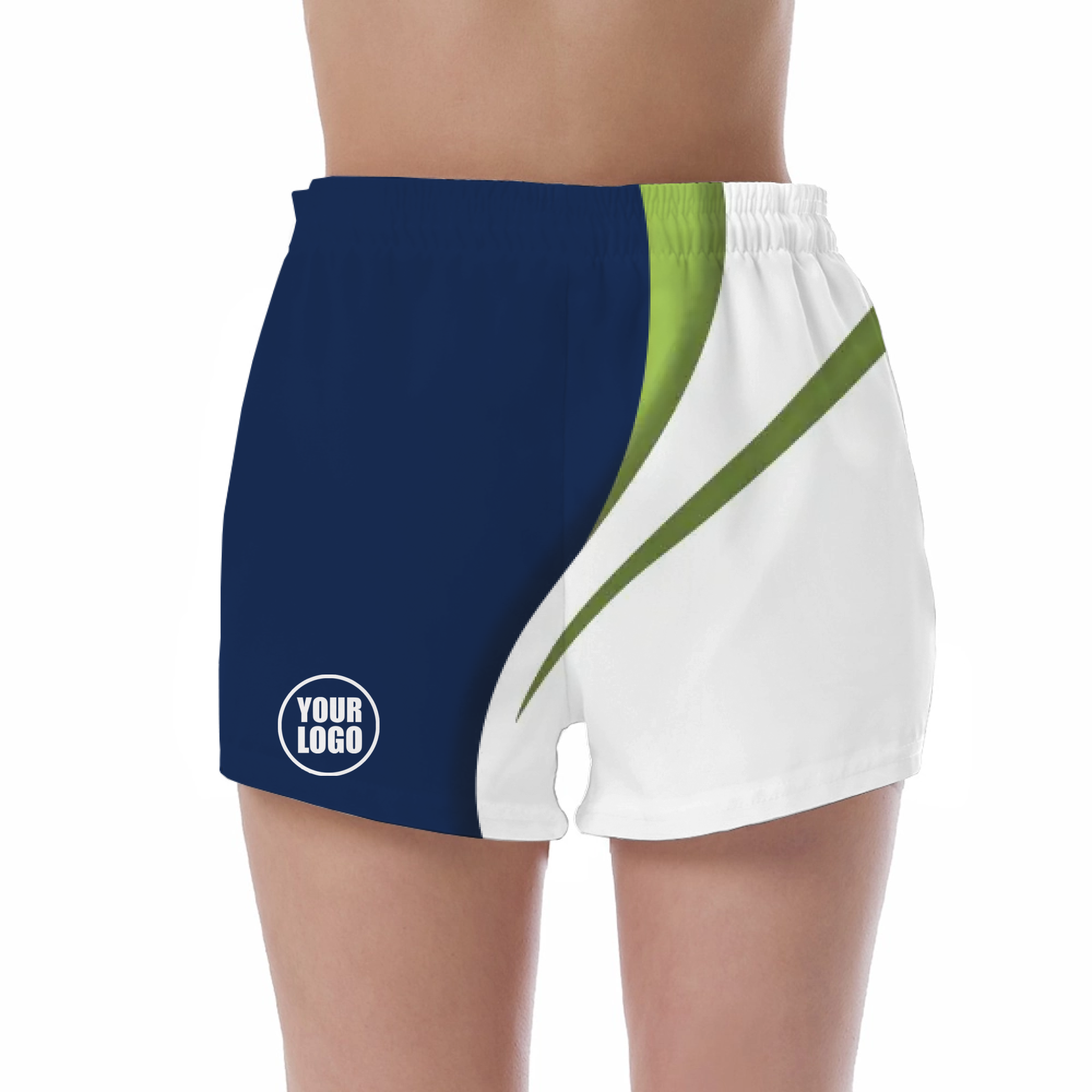 Picklewin Sporty Curve Women's Custom UV Protection Shorts