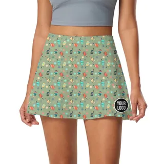 Picklewin Summer Vibe Custom Women's Skort  – alternate