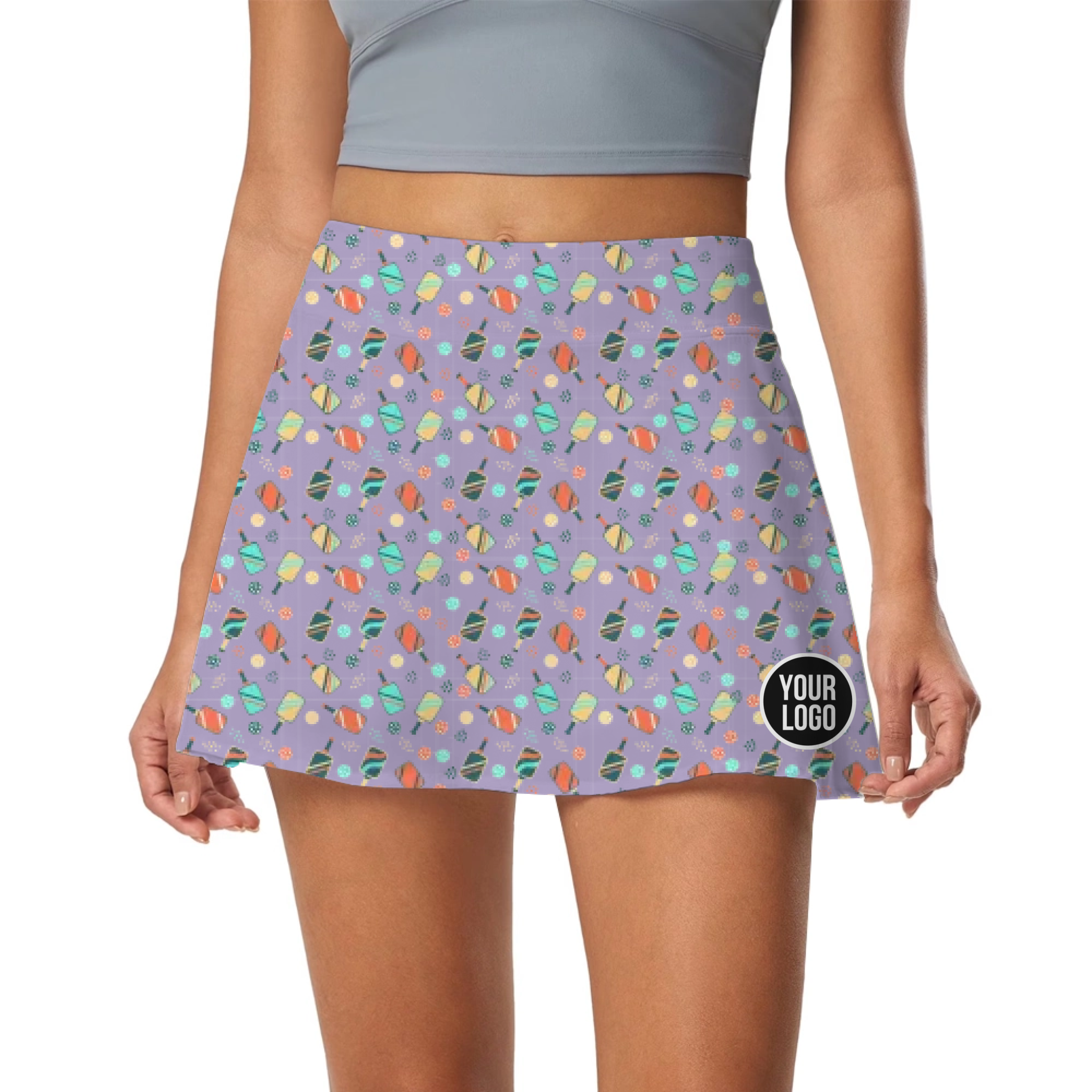 Picklewin Summer Vibe Custom Women's Skort 