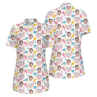 Picklewin Super Mom UV Protection Pickleball Shirt For Mother's Day